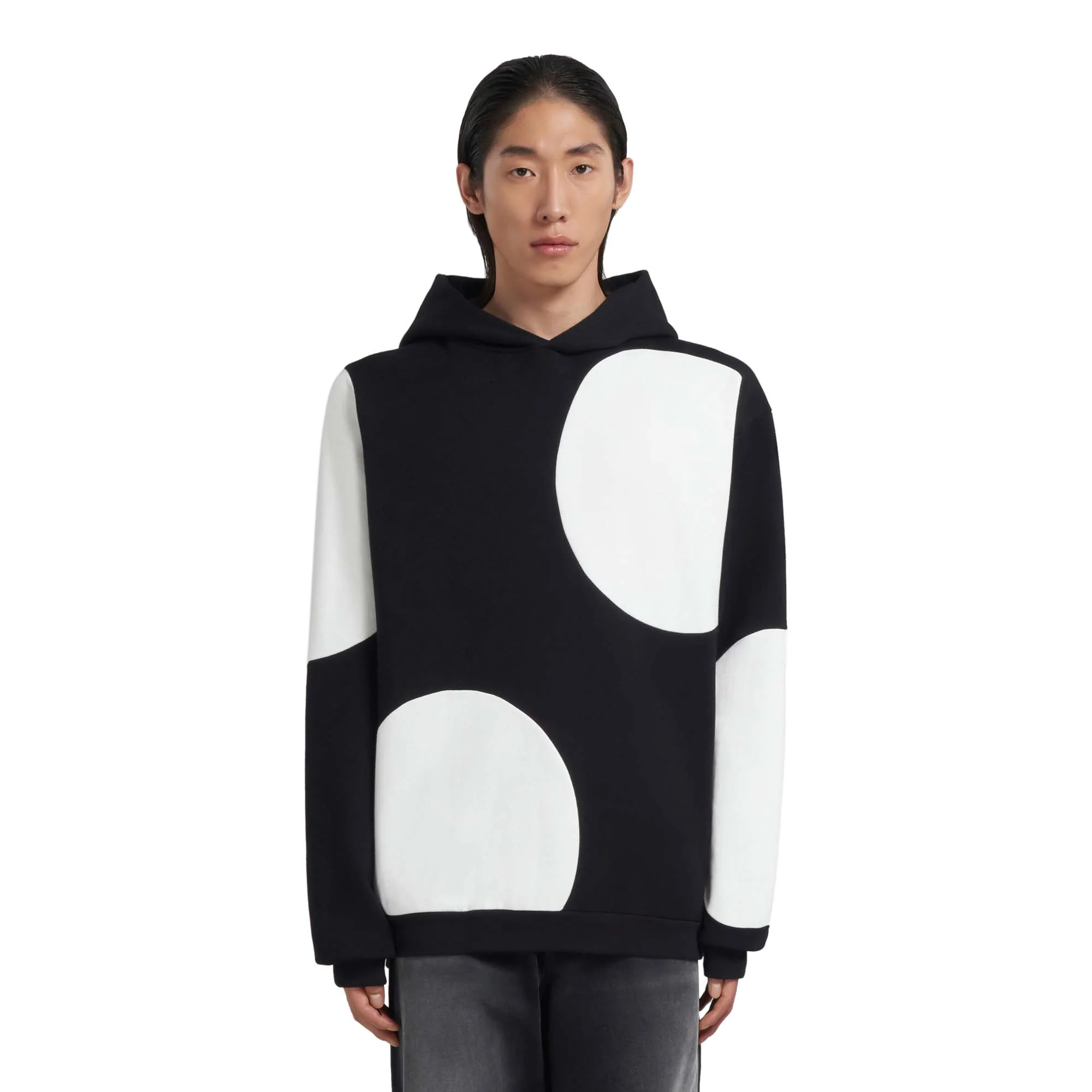 Marni Mens Polka Dot Hoodie - Image 2