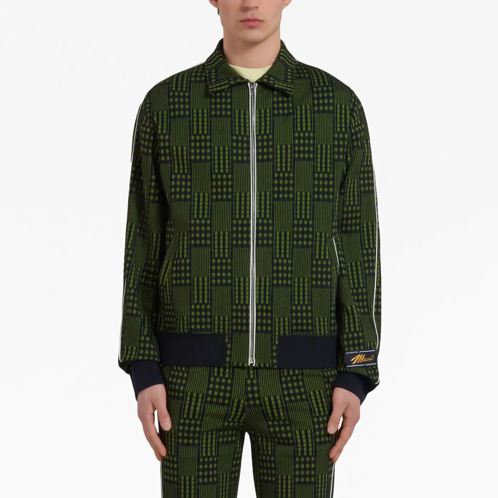 Marni Mens Zip Up Jacket - Image 2