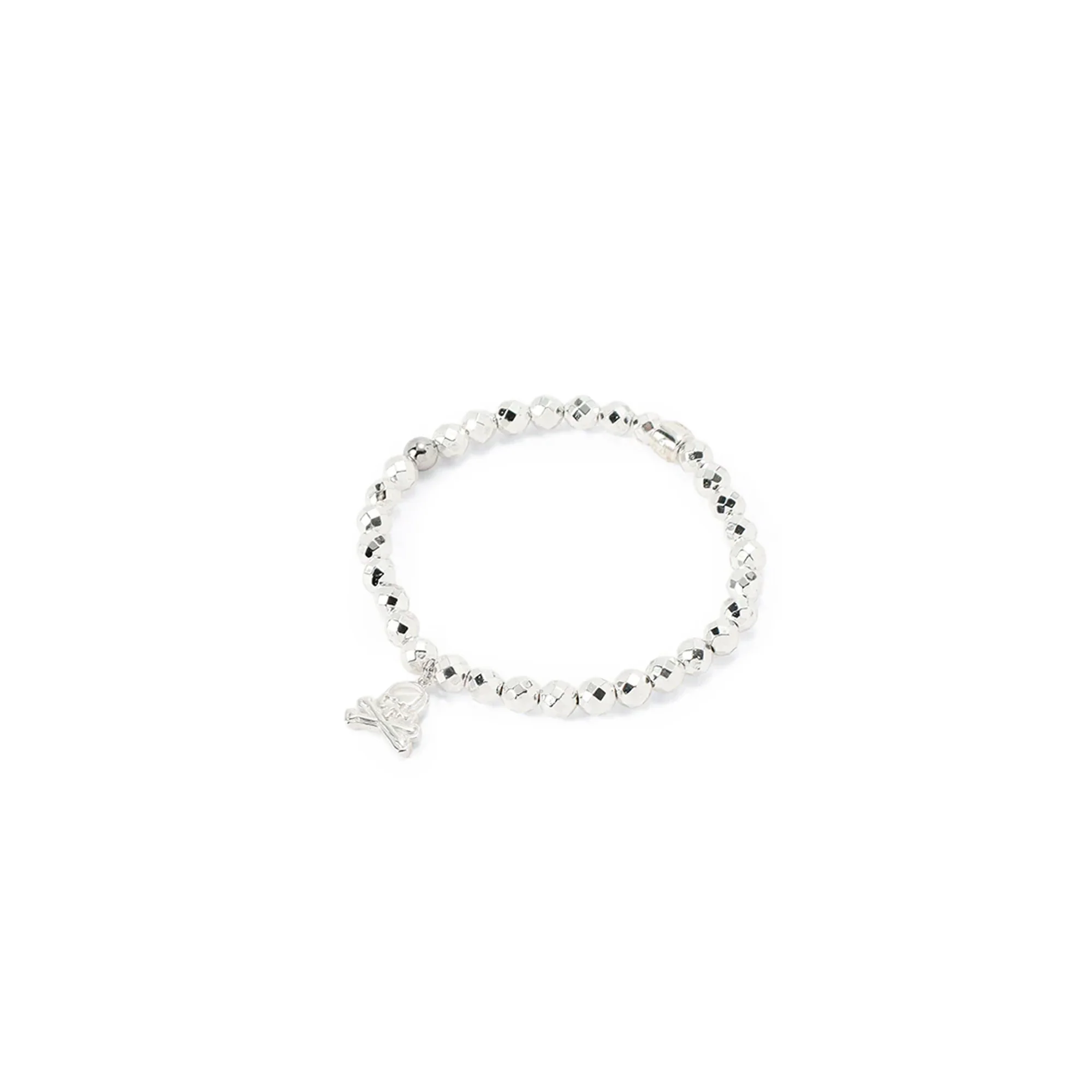 Mastermind WORLD Plating On Hematite Bracelet