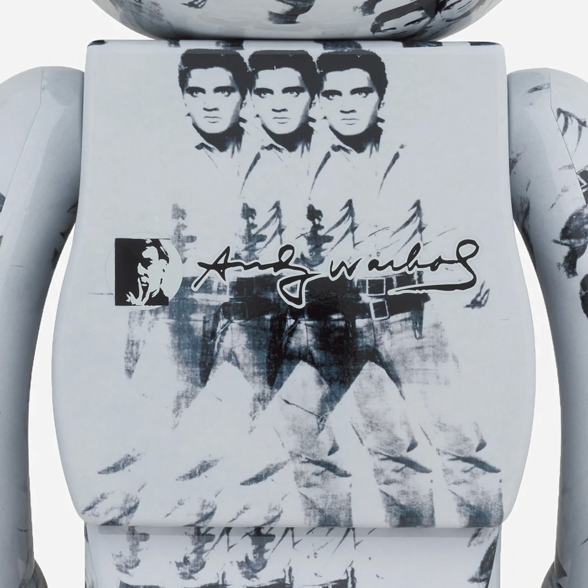 Medicom Be@rbrick Andy Warhol's Elvis Presley 100% & 400% Set - Image 2