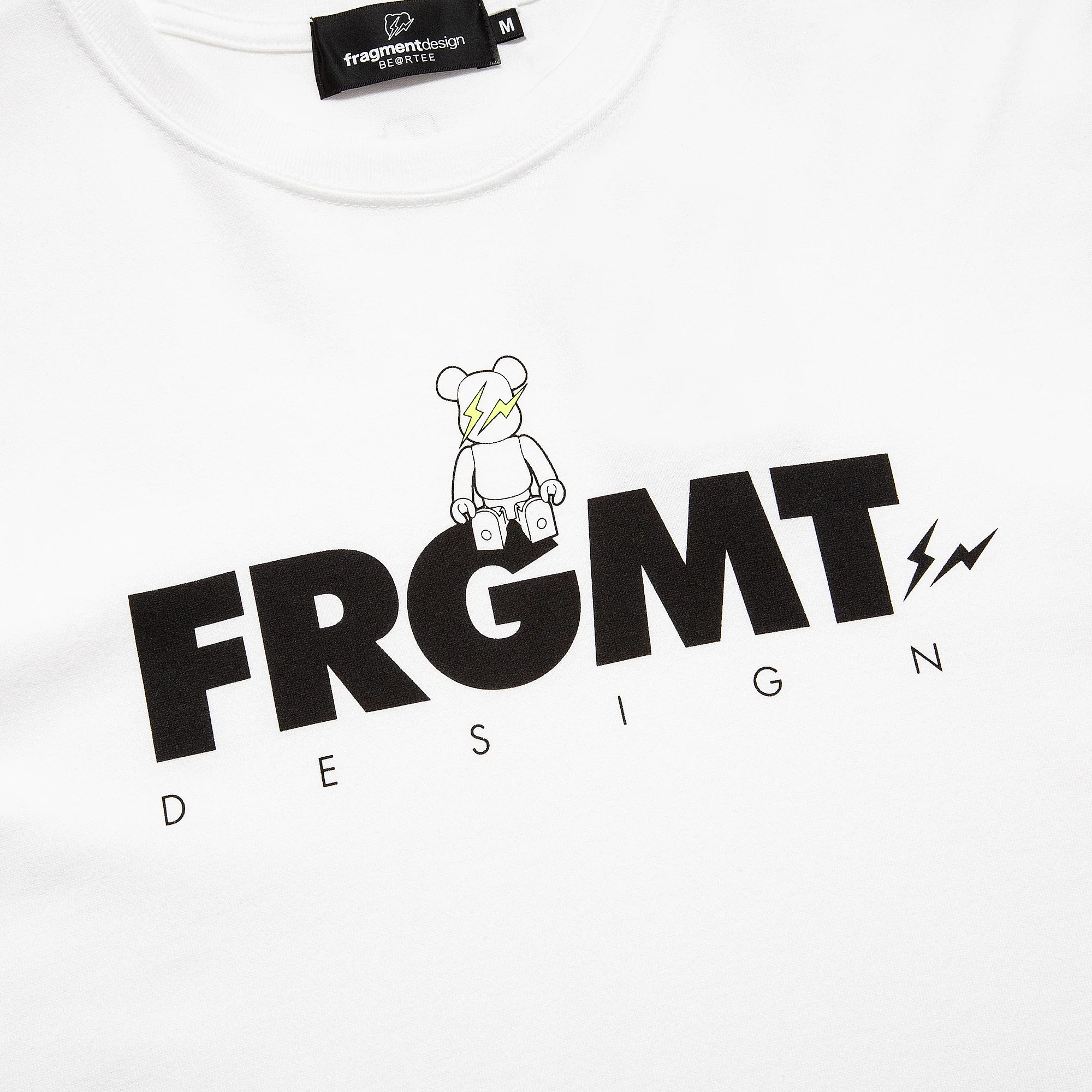 Medicom Fragment Design Bear Tee [MED-BEARTEE-WHT] - Image 2