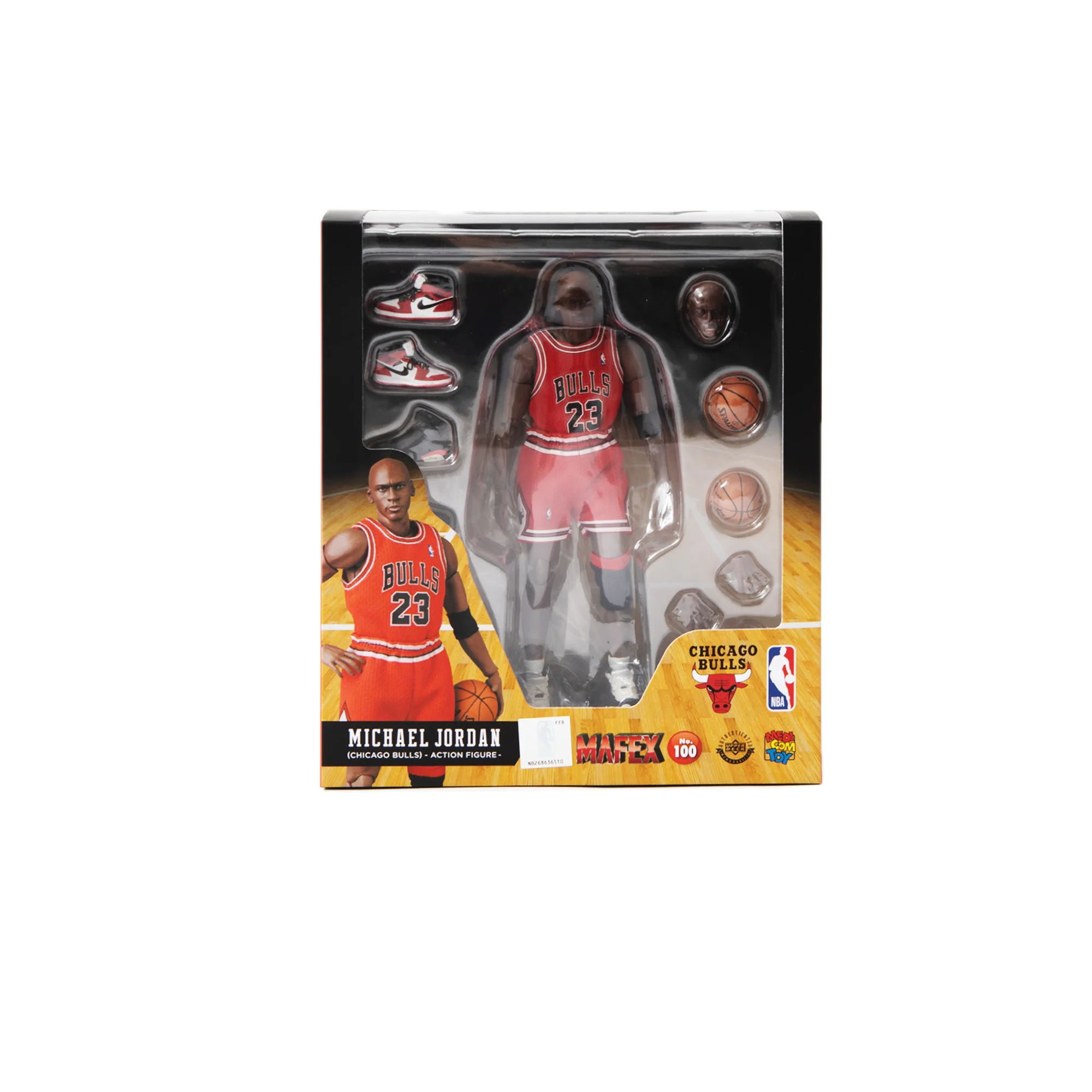 Medicom Michael Jordan (Chicago Bulls) MAFEX NBA 7" Action Figure - Image 5