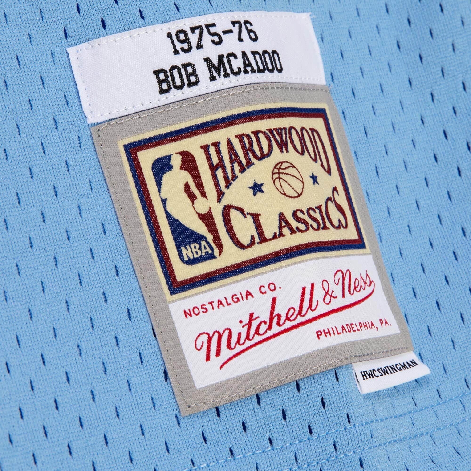 Mitchell & Ness Mens Bob Mcadoo Buffalo Braves Swingman Jersey 'Blue' - Image 4