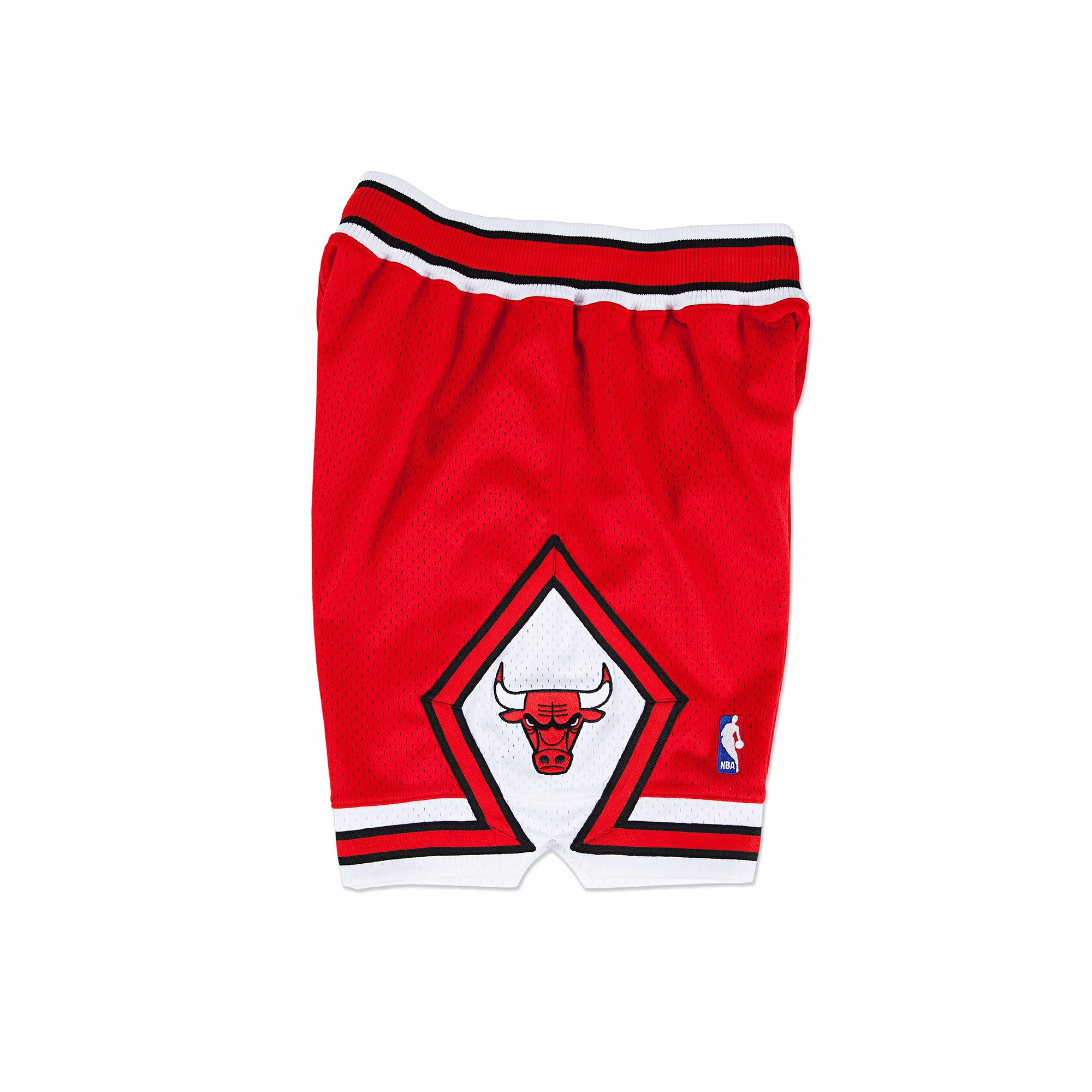 Mitchell & Ness Men's Chicago Bulls Authentic Basketball Shorts- Red - Image 2