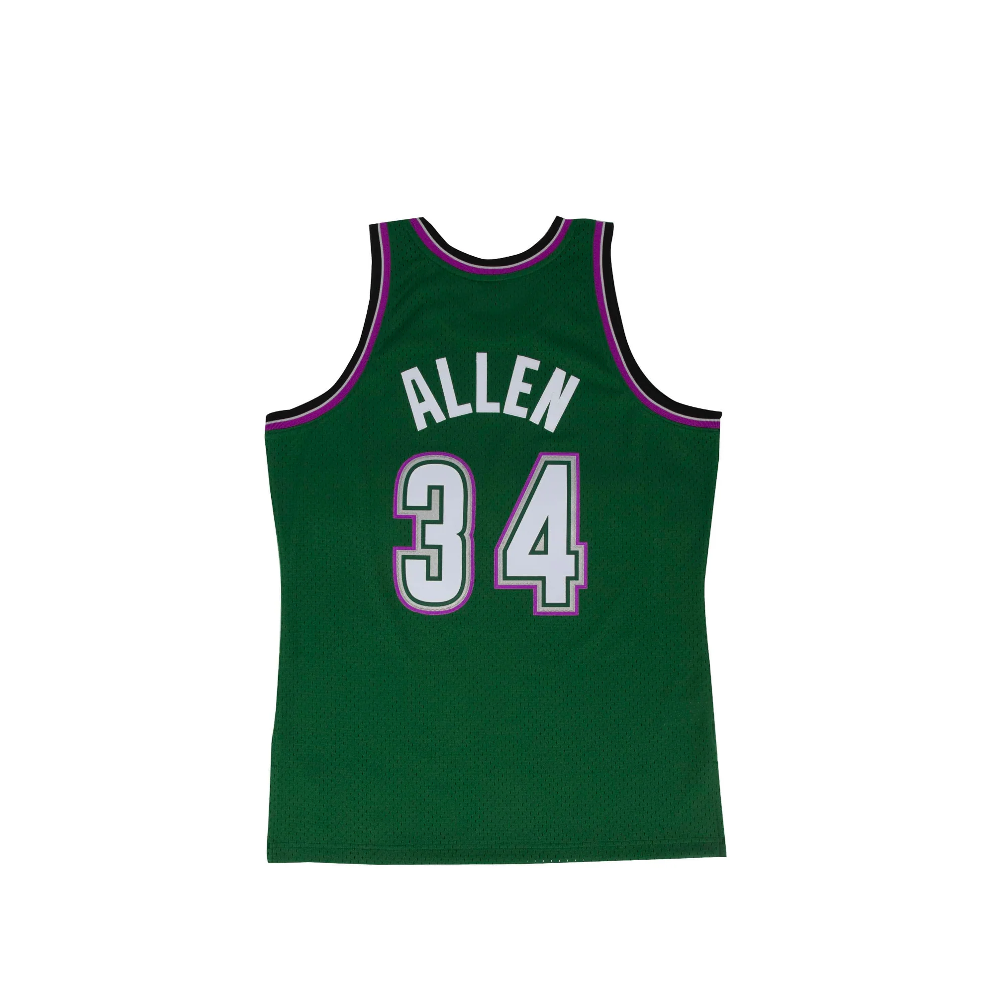 Mitchell & Ness Mens Milkwaukee Bucks Ray Allen Swingman Jersey - Image 2