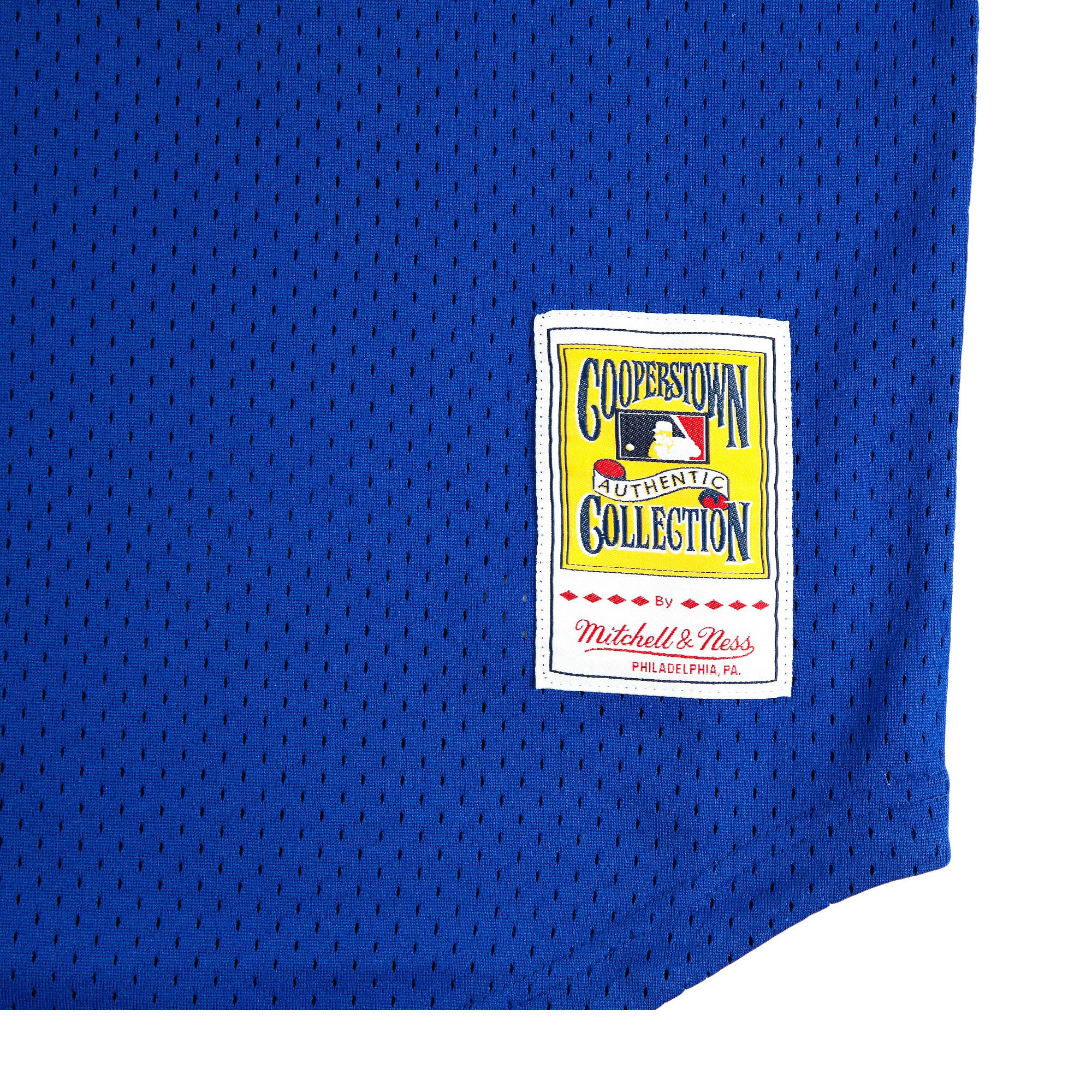 Mitchell & Ness Men's Darryl Strawberry Authentic Mesh BP Jersey- Orange - Image 4