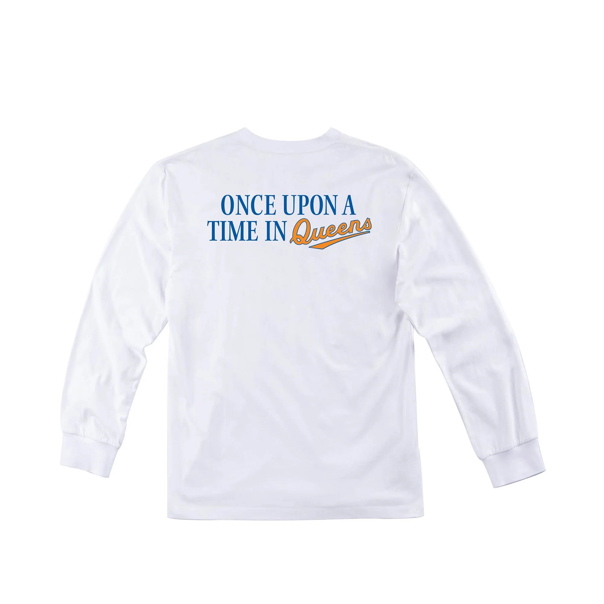 Mitchell & Ness Mens NYM The Straw Man Tee 'White' - Image 2
