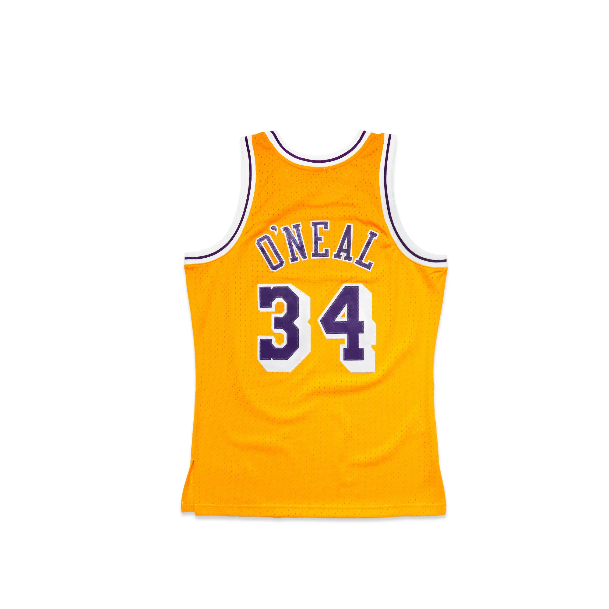Mitchell & Ness Men's Shaquille O'neal Replica Jersey - Gold - Image 2