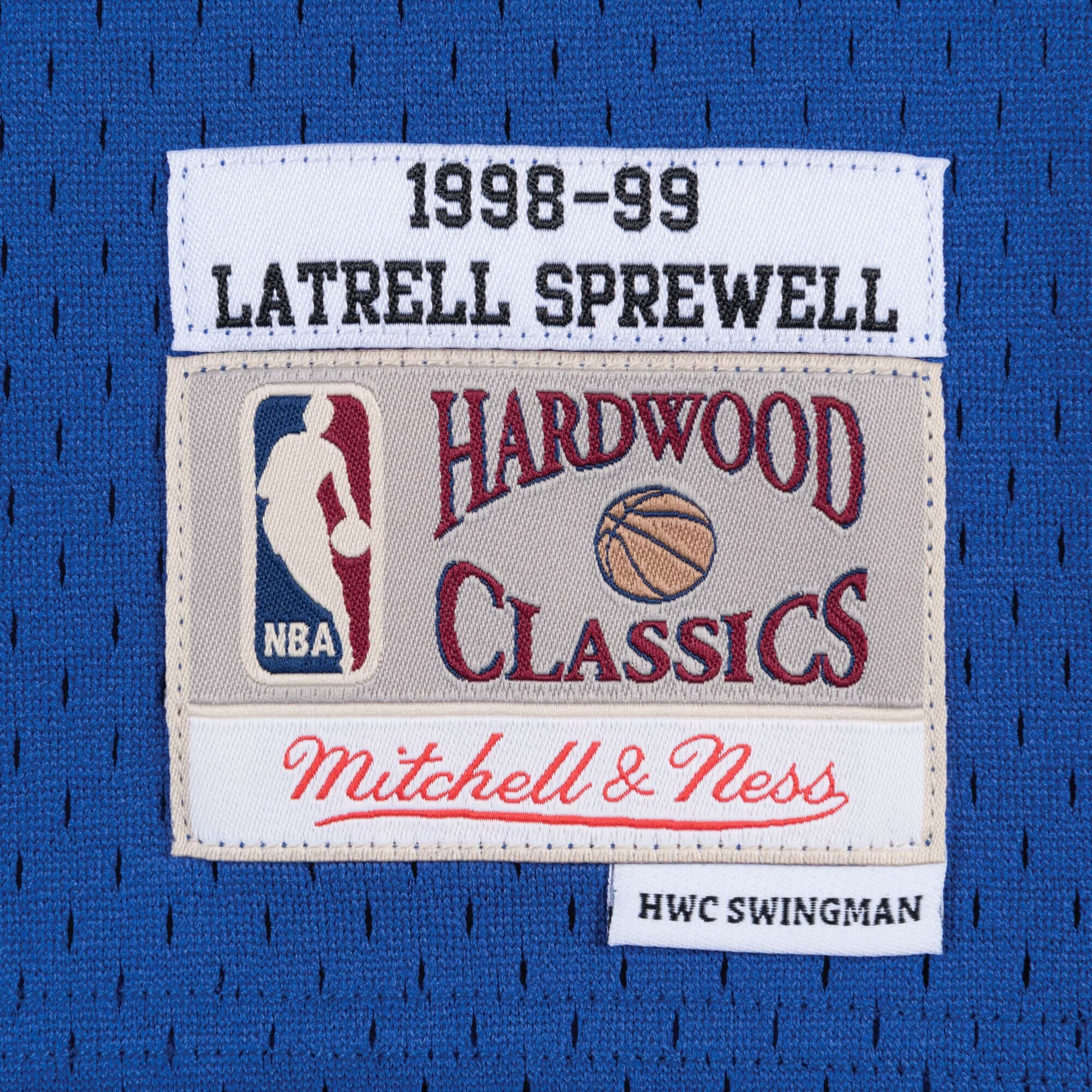 Mitchell & Ness Mens New York Knicks Latrell Sprewell Swingman Jersey - Image 3