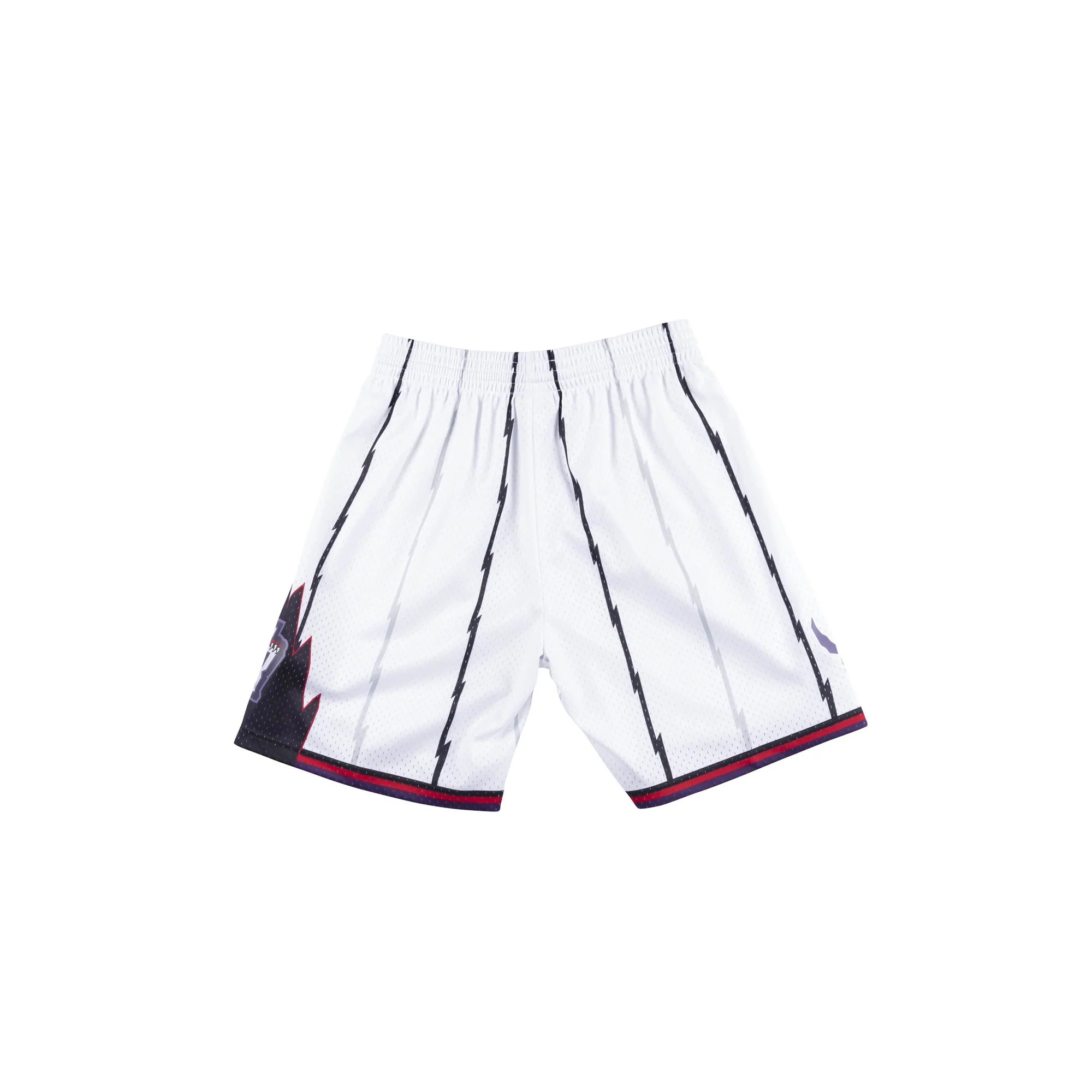 Mitchell & Ness Mens Toronto Raptors Swingman Shorts 'White' - Image 2