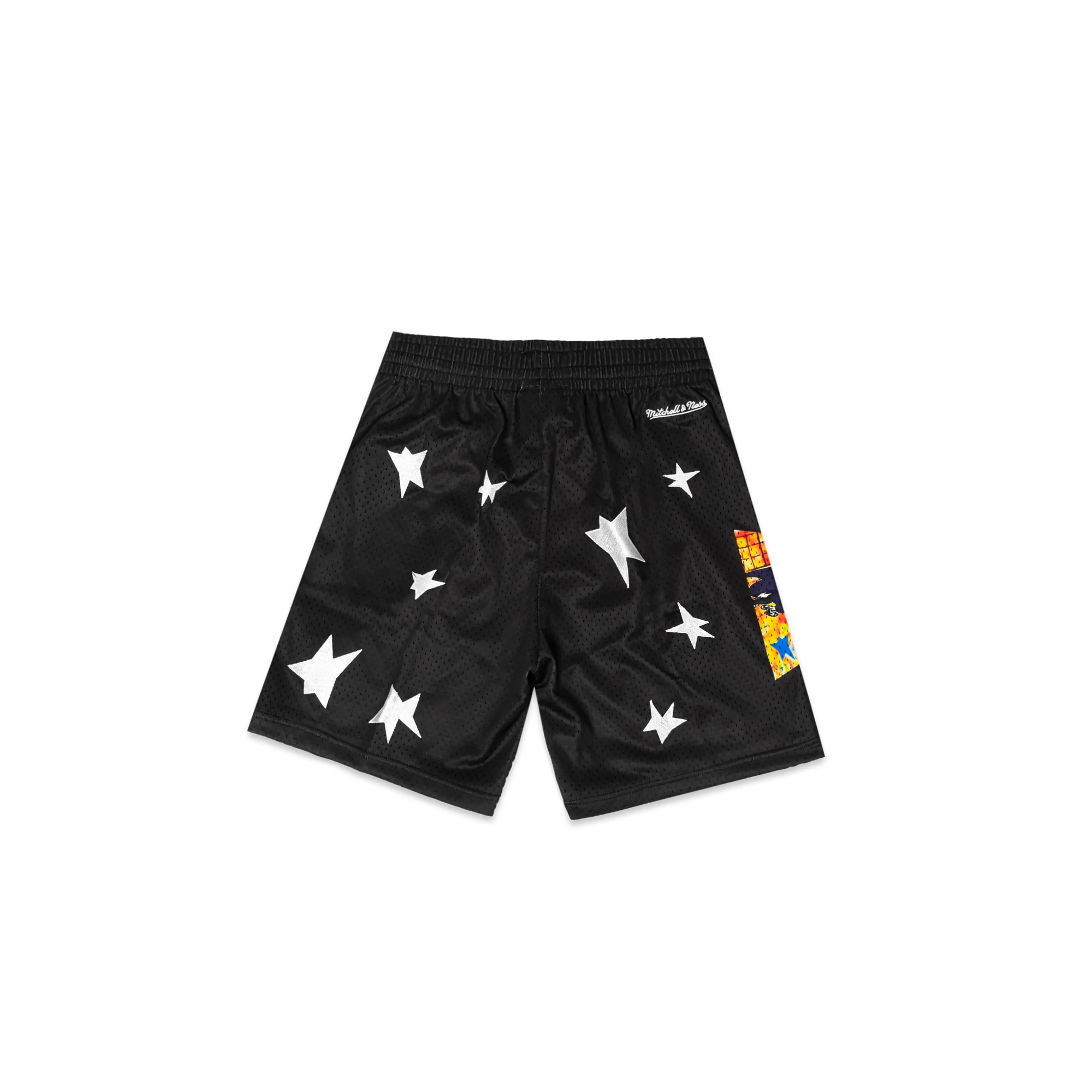 Mitchell & Ness NBA Asap Ferg BR Knicks Remix Shorts - Image 2