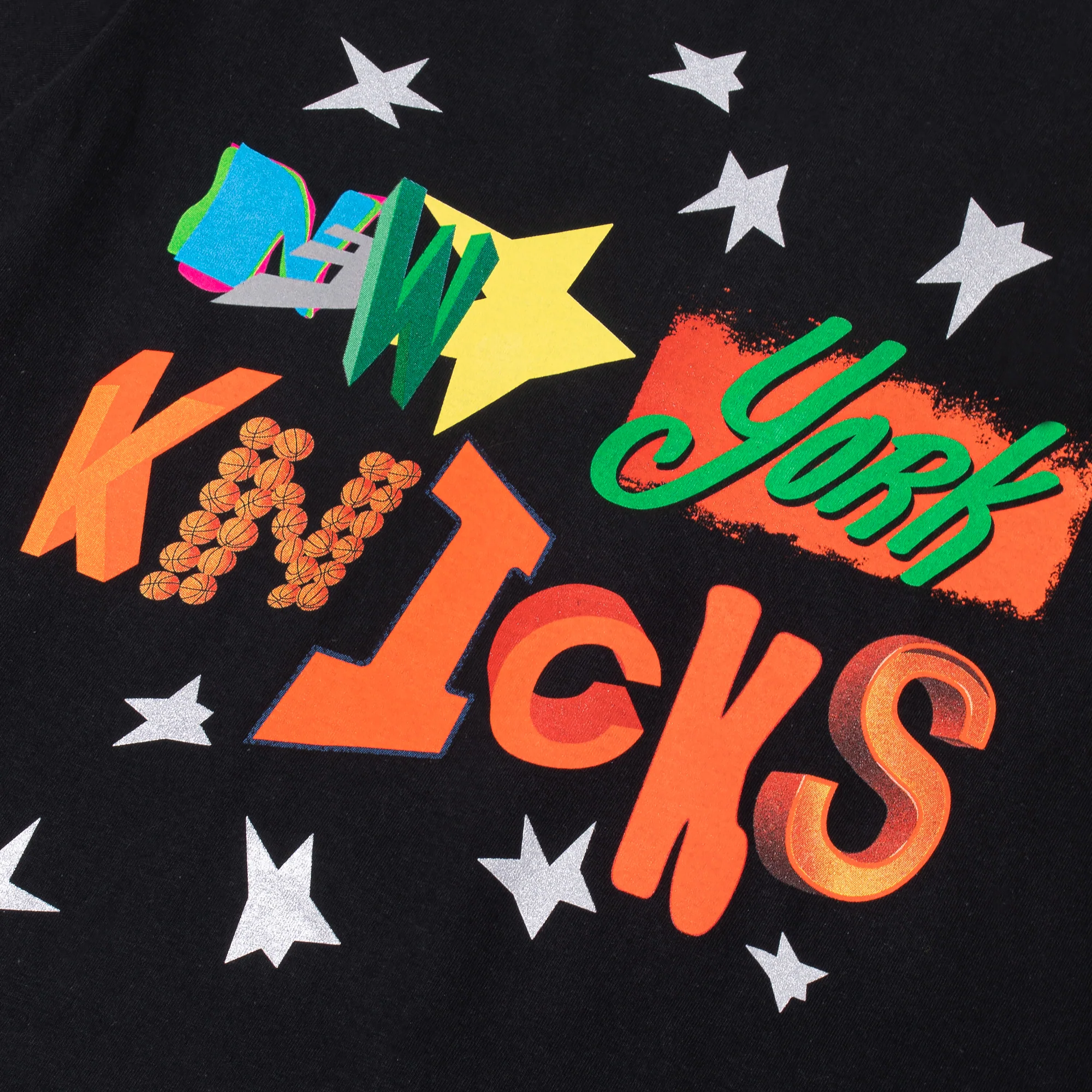 Mitchell & Ness Men ASAP Ferg x BR Remix New York Knicks Tee - Image 3