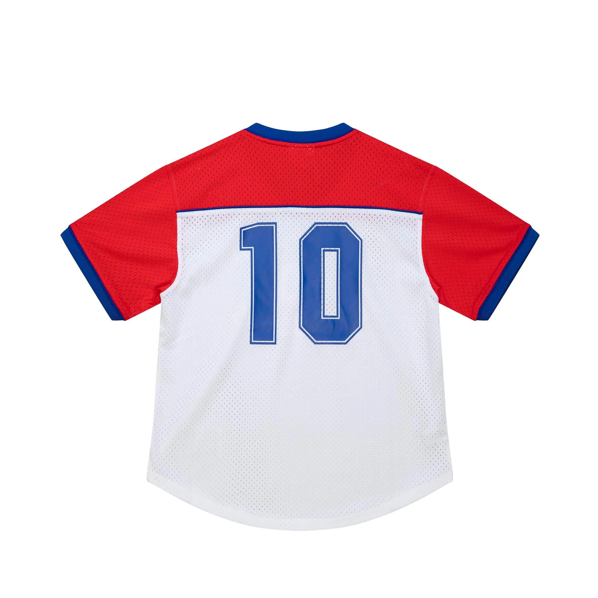 Mitchell & Ness x Fred Segal Mens Bel-Air Bonds Jersey White / Red - Image 2