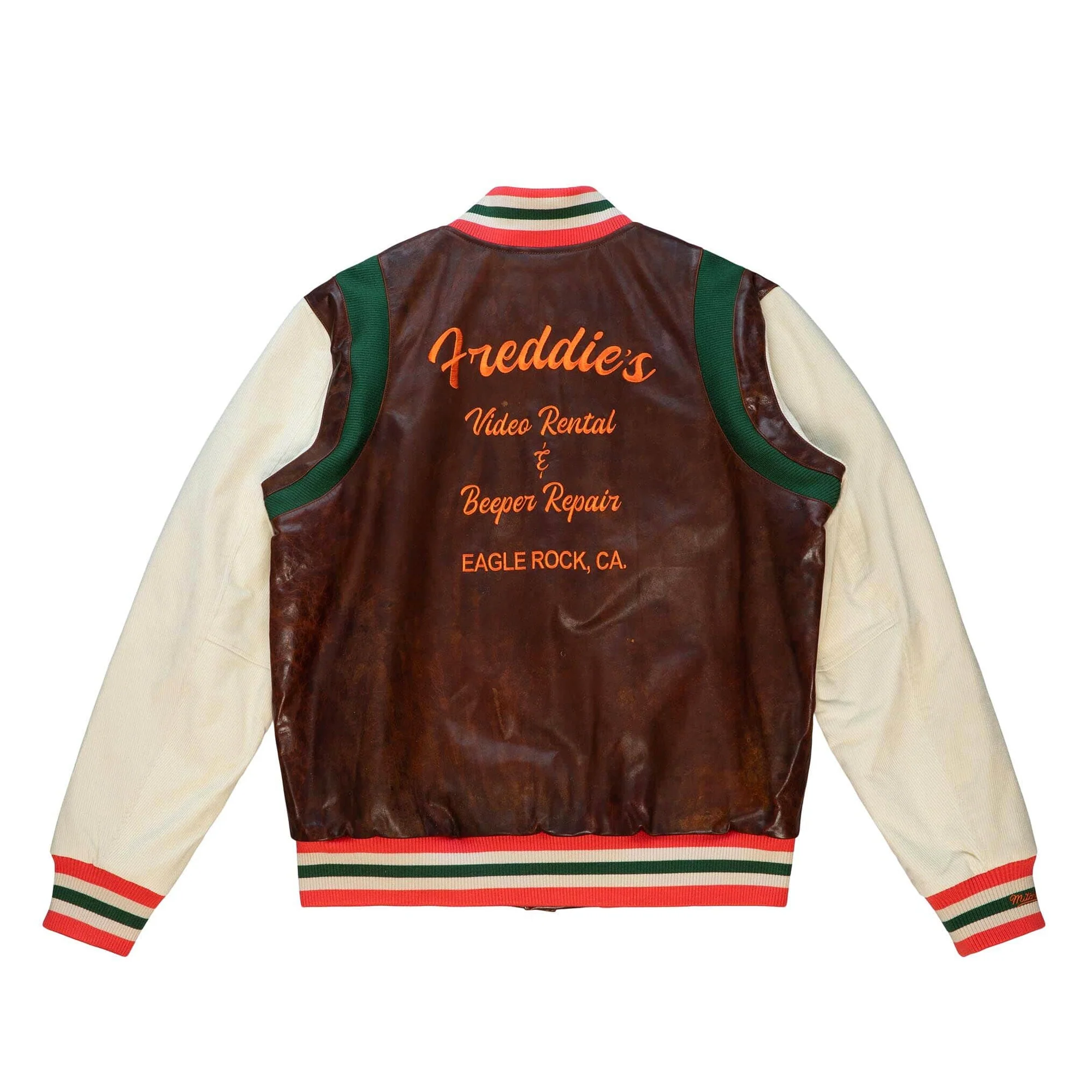Mitchell & Ness x Fred Segal Mens Freddies Varsity Jacket - Image 2