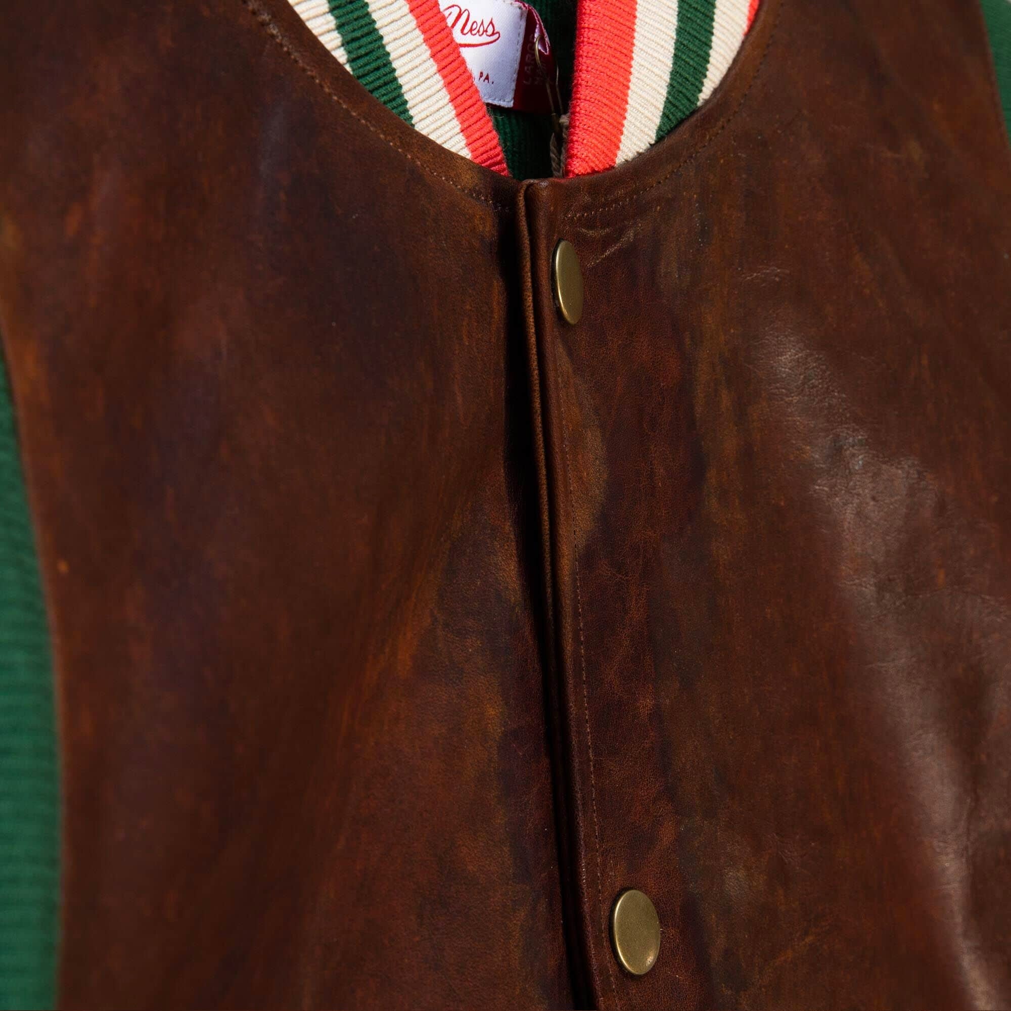 Mitchell & Ness x Fred Segal Mens Freddies Varsity Jacket - Image 3