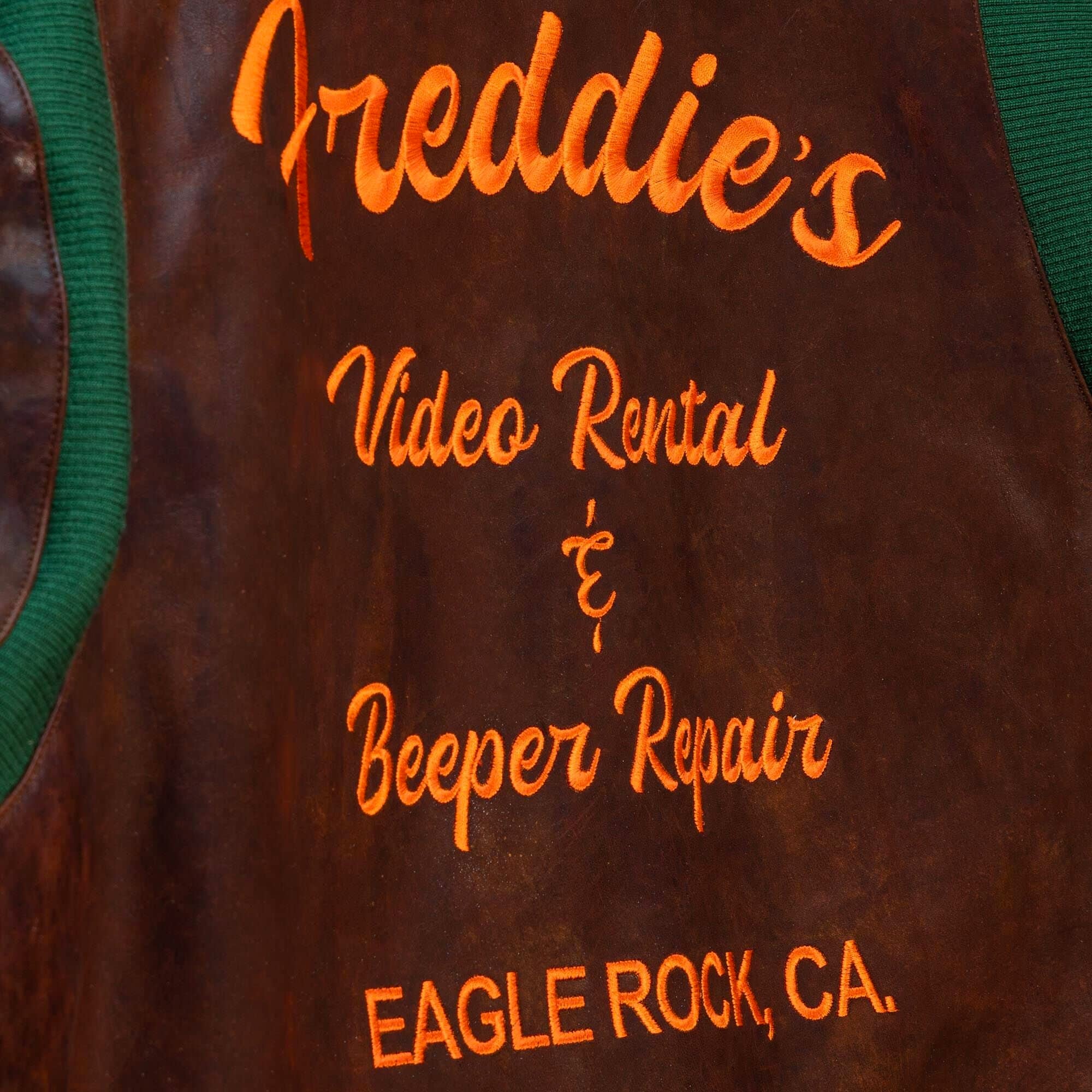 Mitchell & Ness x Fred Segal Mens Freddies Varsity Jacket - Image 4