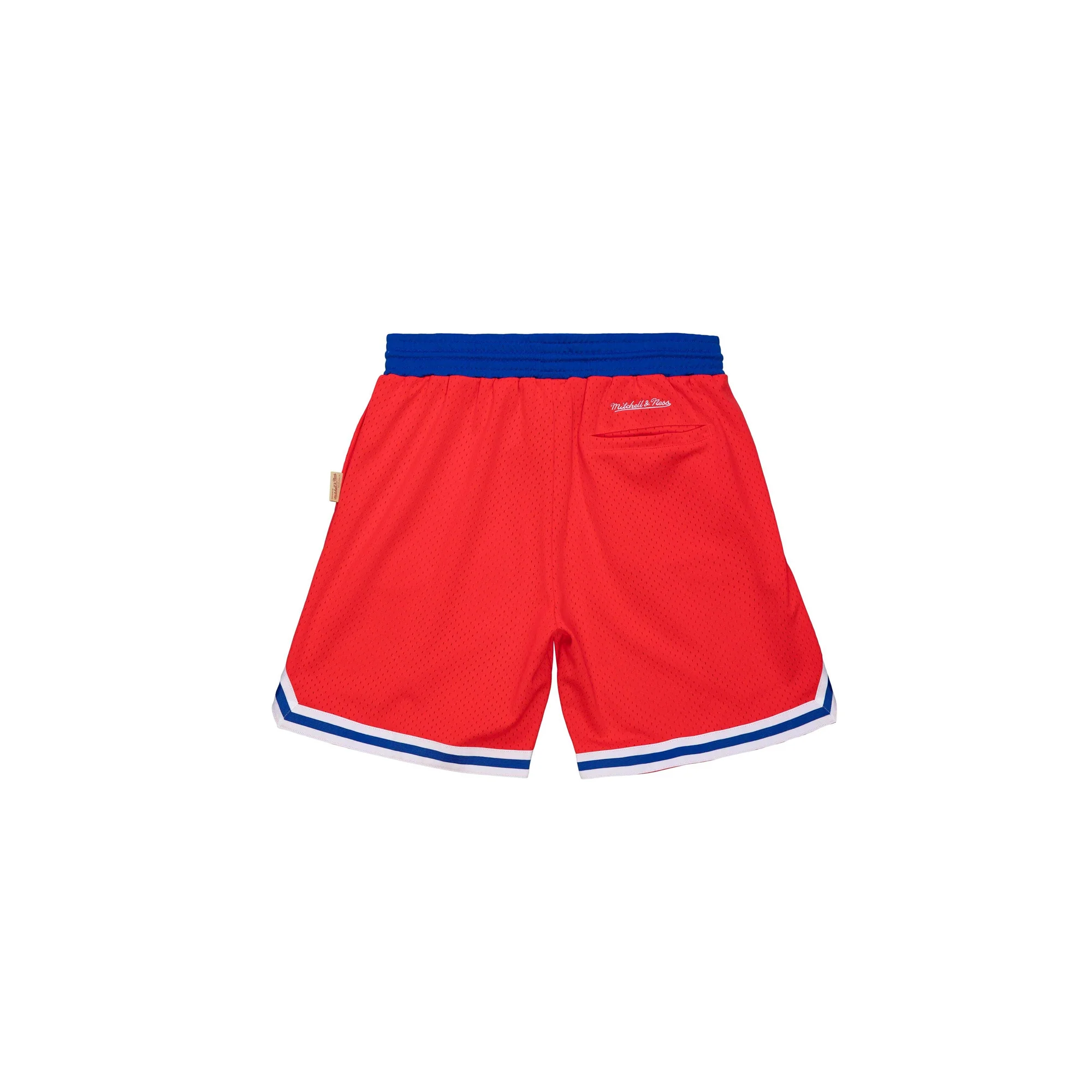 Mitchell & Ness x Fred Segal Mens Novelty Mesh Shorts Red - Image 2