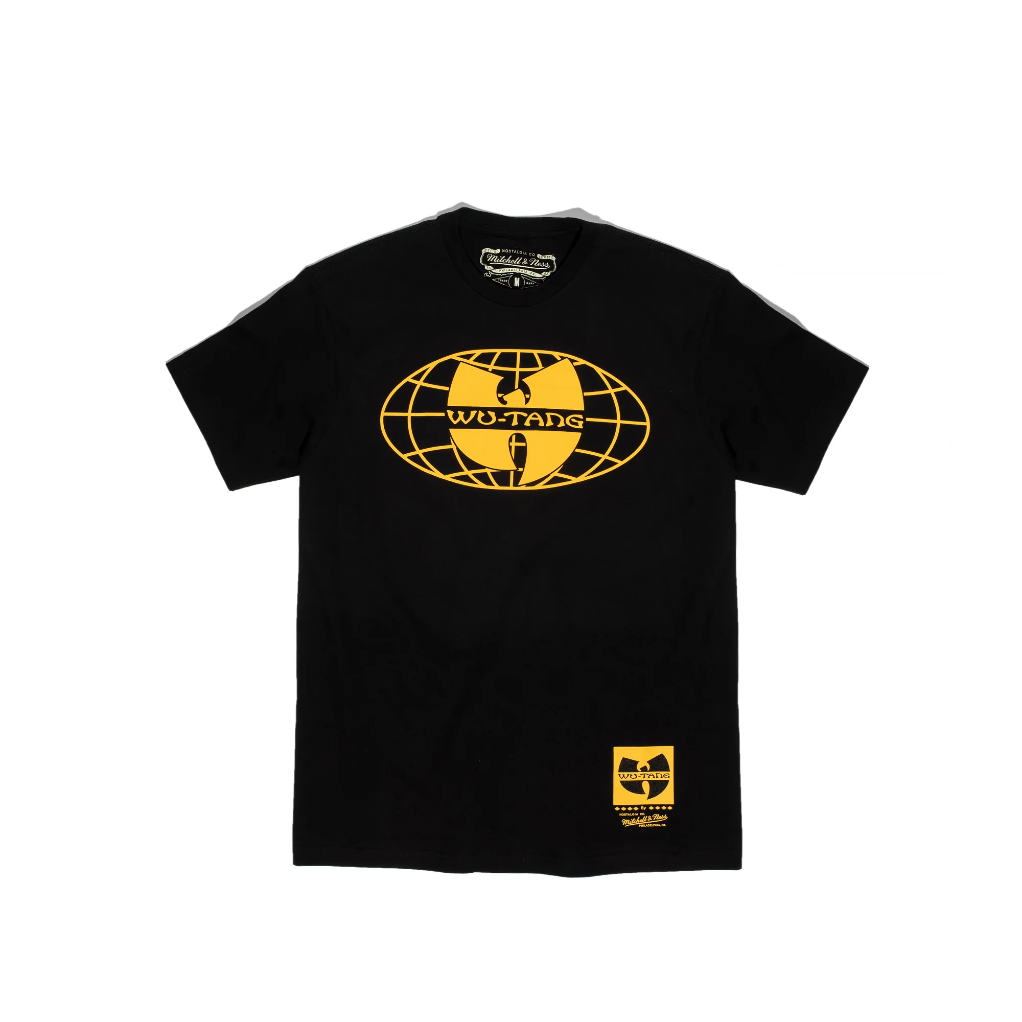 Mitchell & Ness x Extra Butter x Hulu Mens Wu Tang Worldwide Tee 'Black'