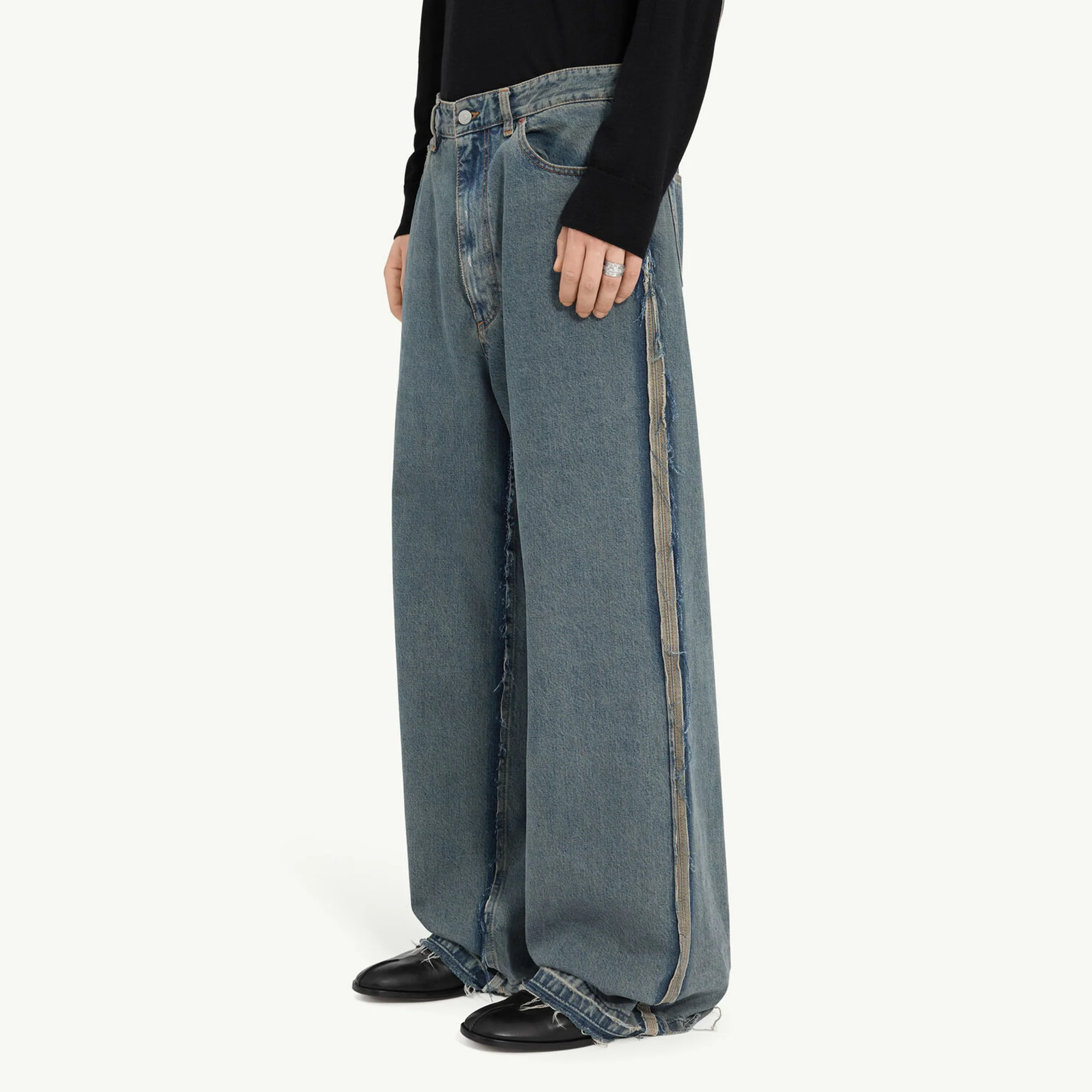 MM6 Maison Margiela Mens 5 Pockets Pants - Image 2