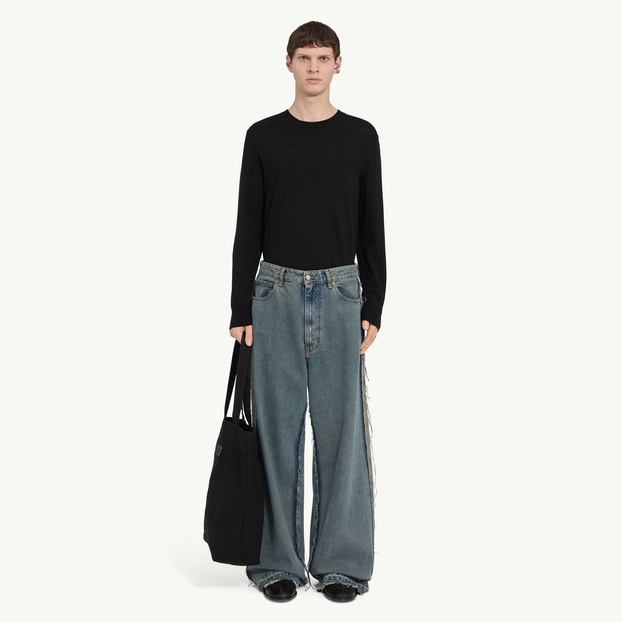 MM6 Maison Margiela Mens 5 Pockets Pants - Image 4