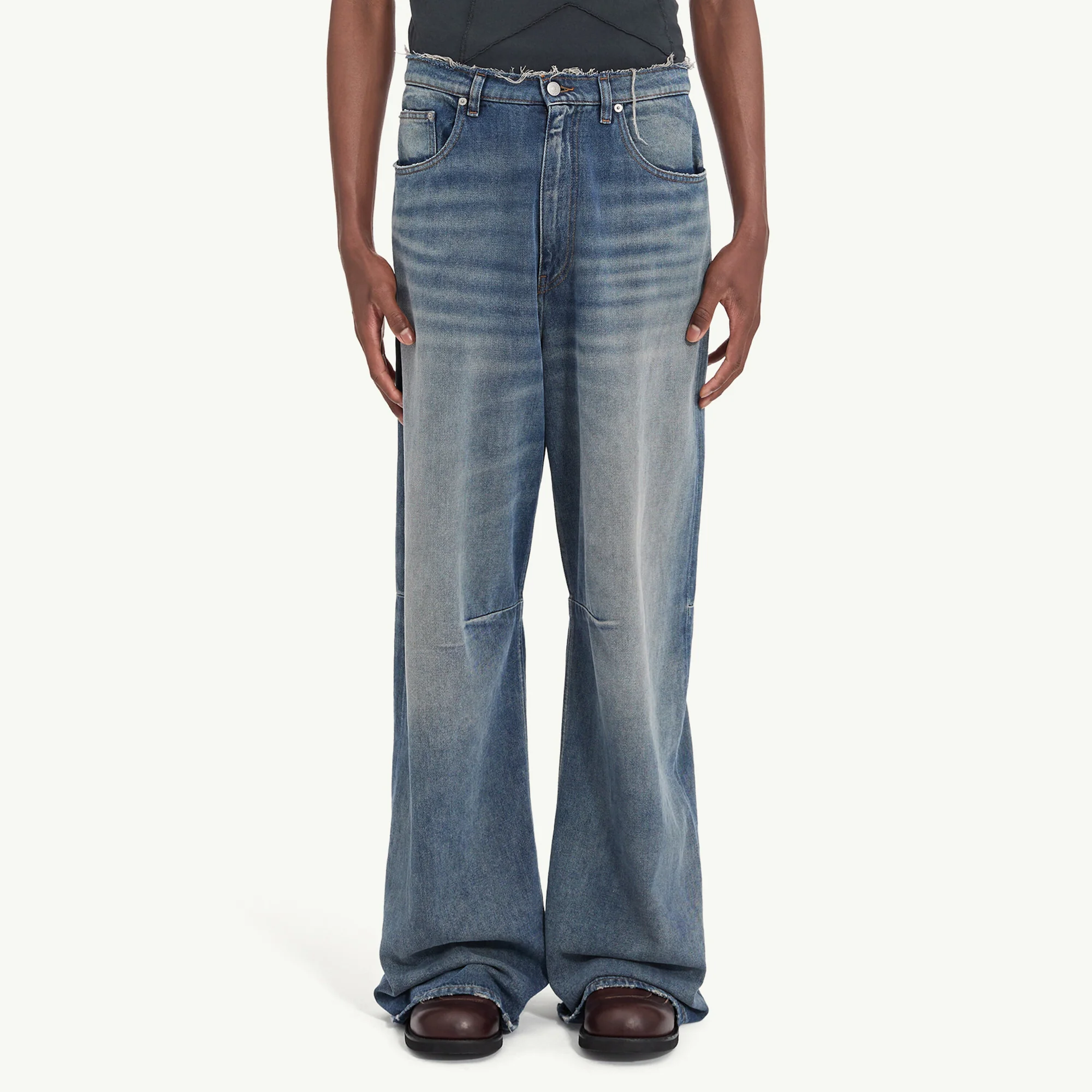 MM6 Maison Margiela Mens 5 Pockets Pants - Image 2