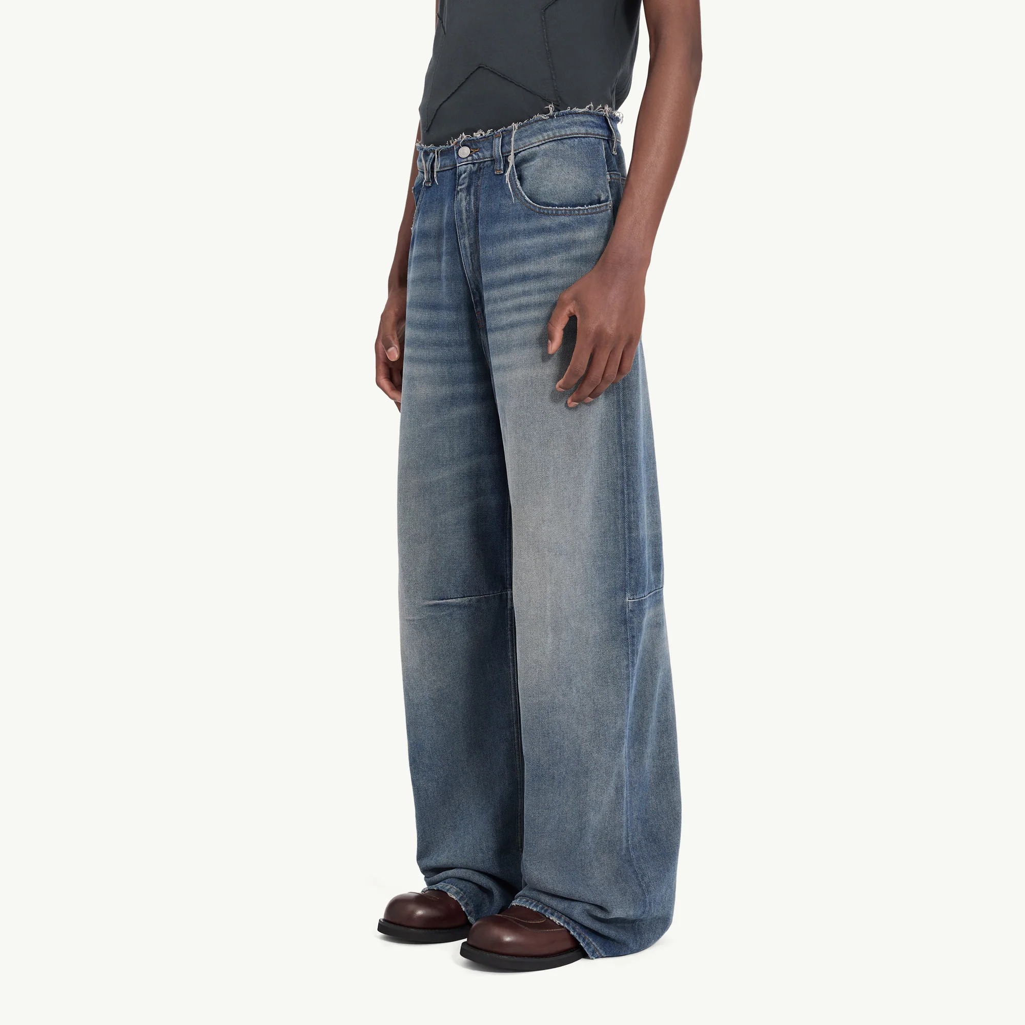 MM6 Maison Margiela Mens 5 Pockets Pants - Image 4