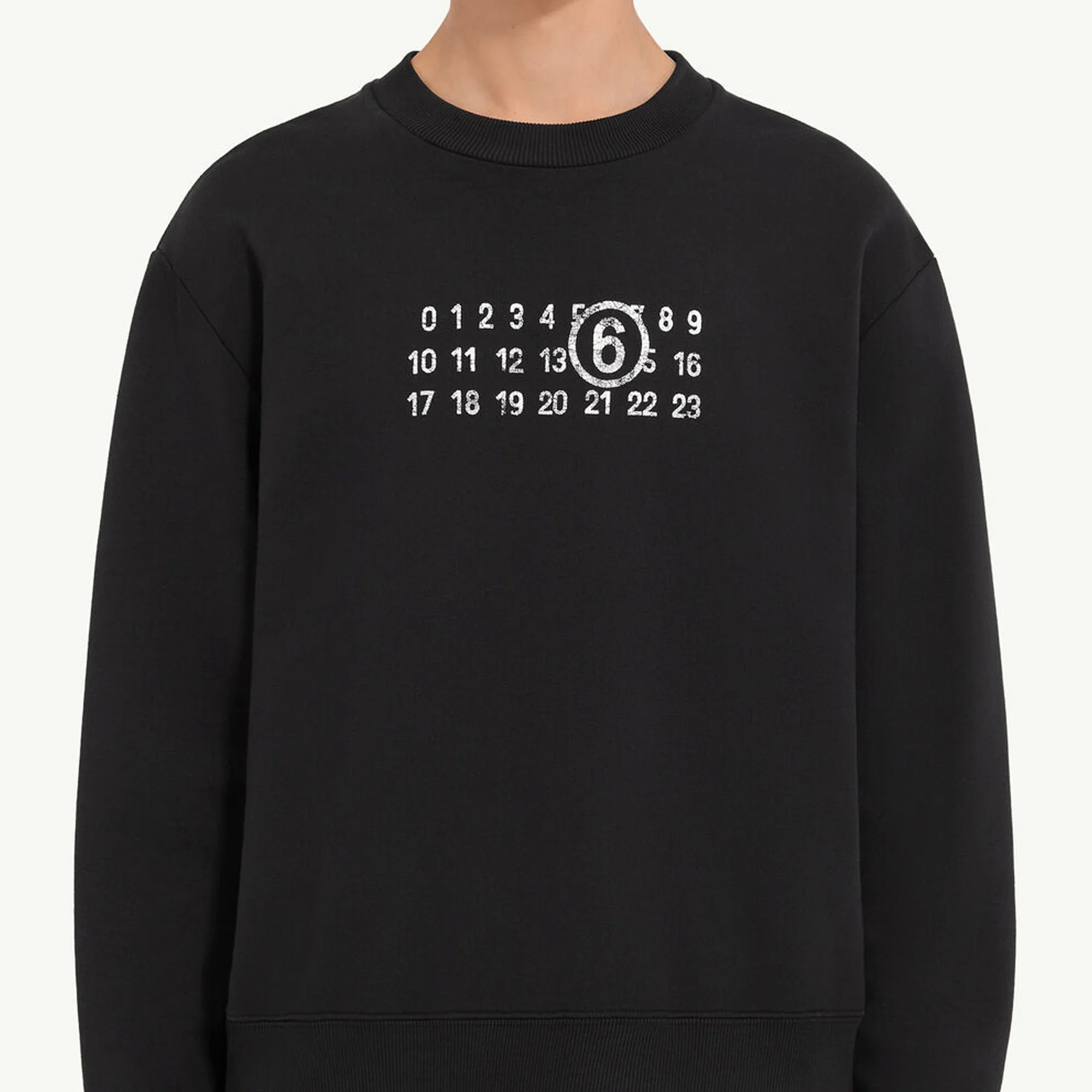 MM6 Maison Margiela Mens Numeric Sweatshirt - Image 4