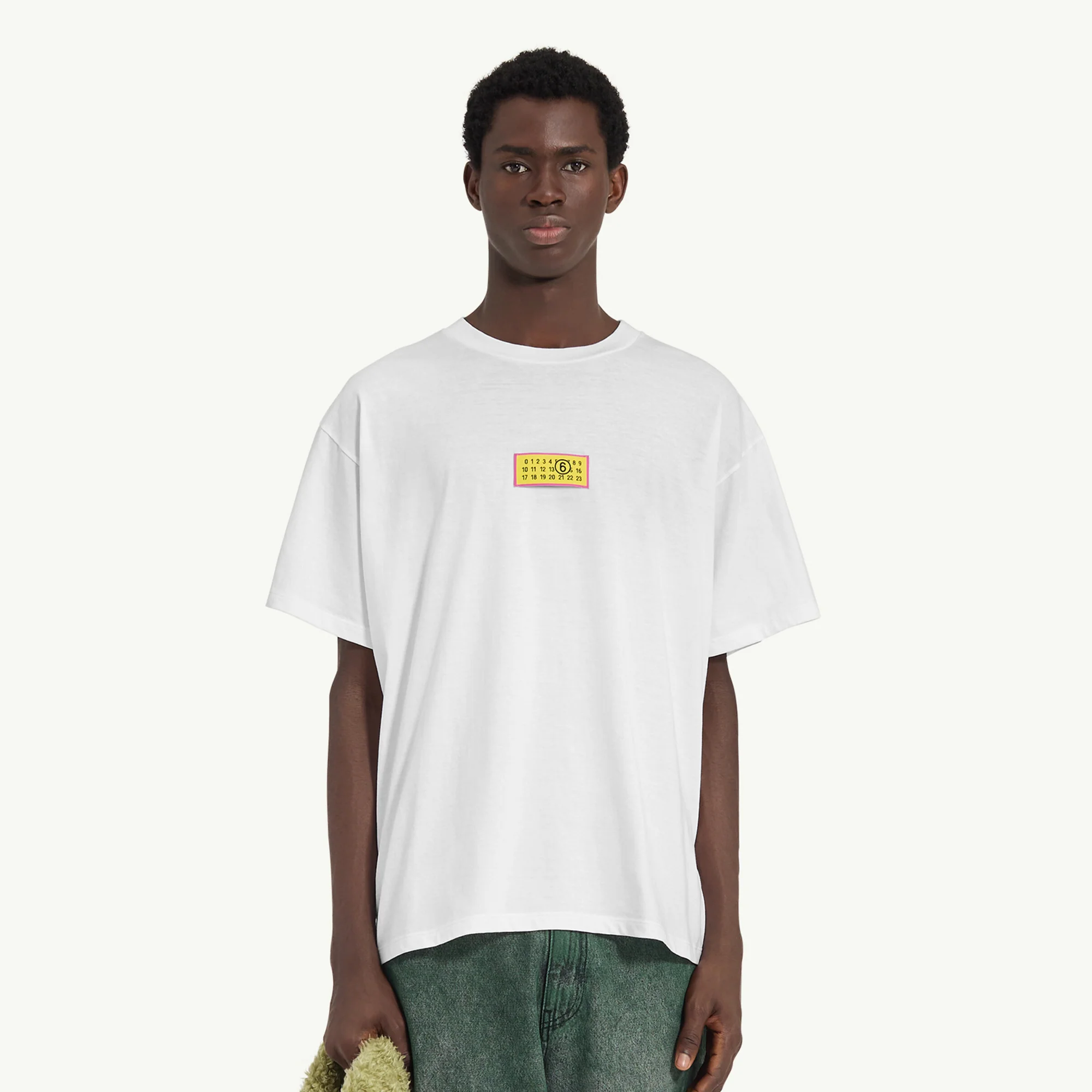 MM6 Maison Margiela Mens Numeric Signature Tee - Image 2