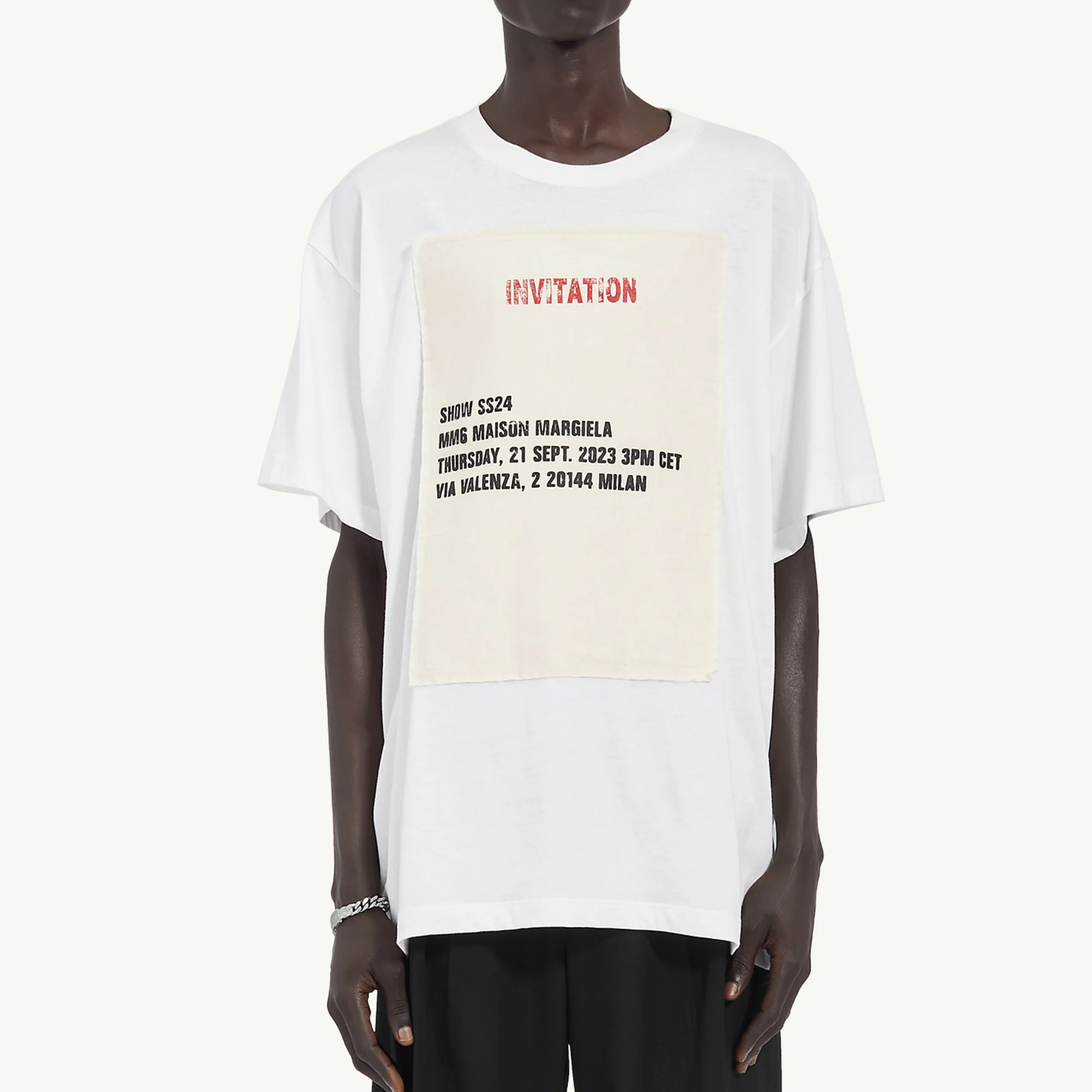 MM6 Maison Margiela Mens Tee - Image 2