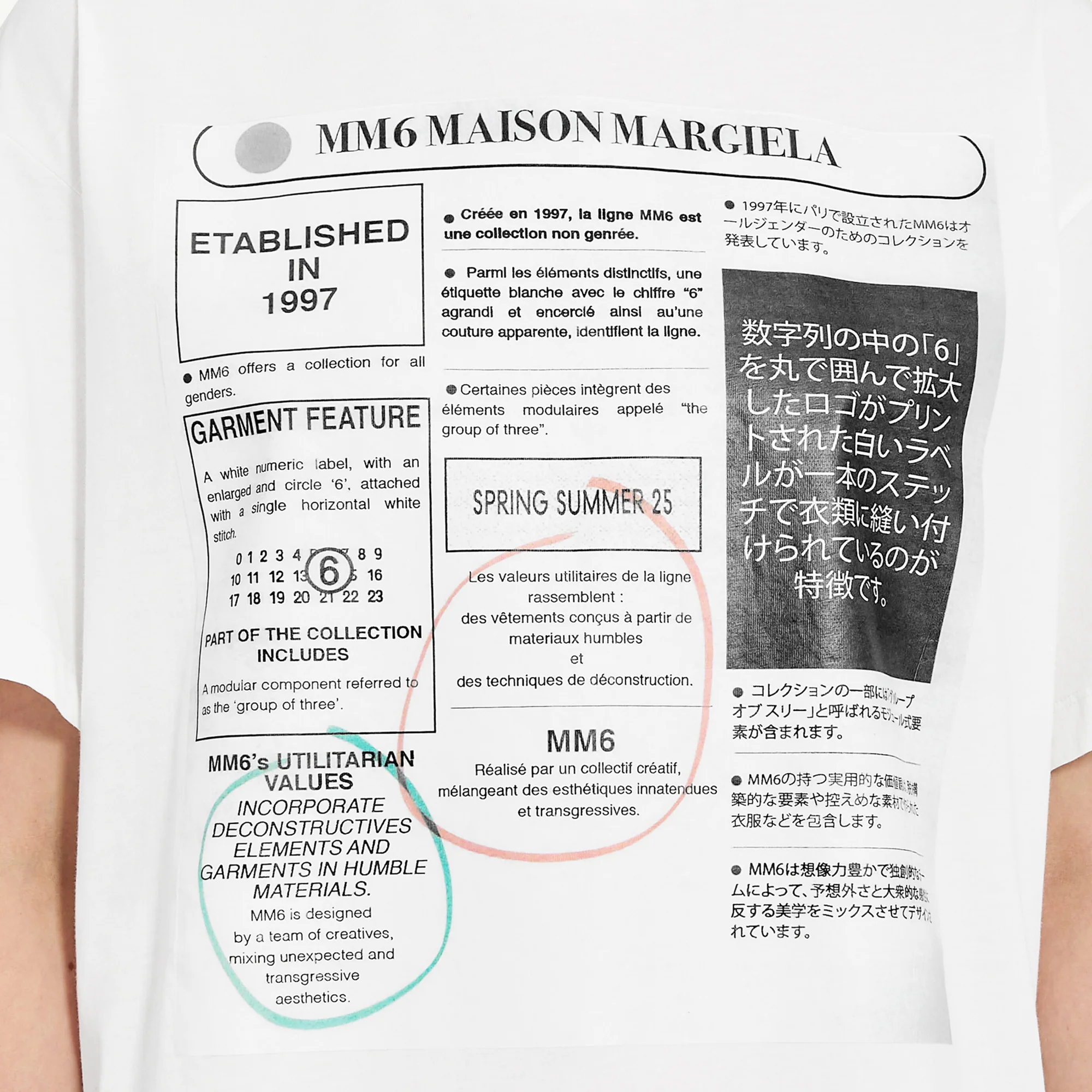 MM6 Maison Margiela Womens Tee - Image 4