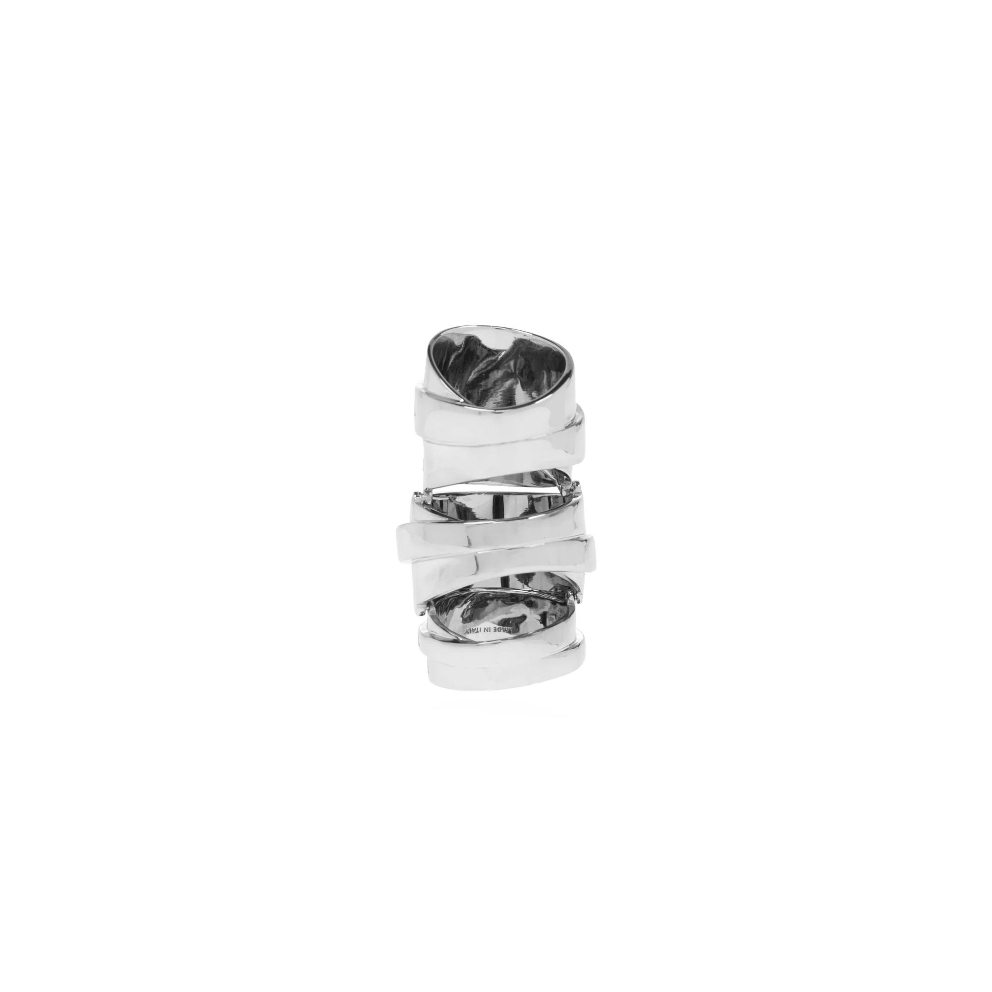 MM6 Maison Margiela Minimal Logo 4mm Ring - Image 2