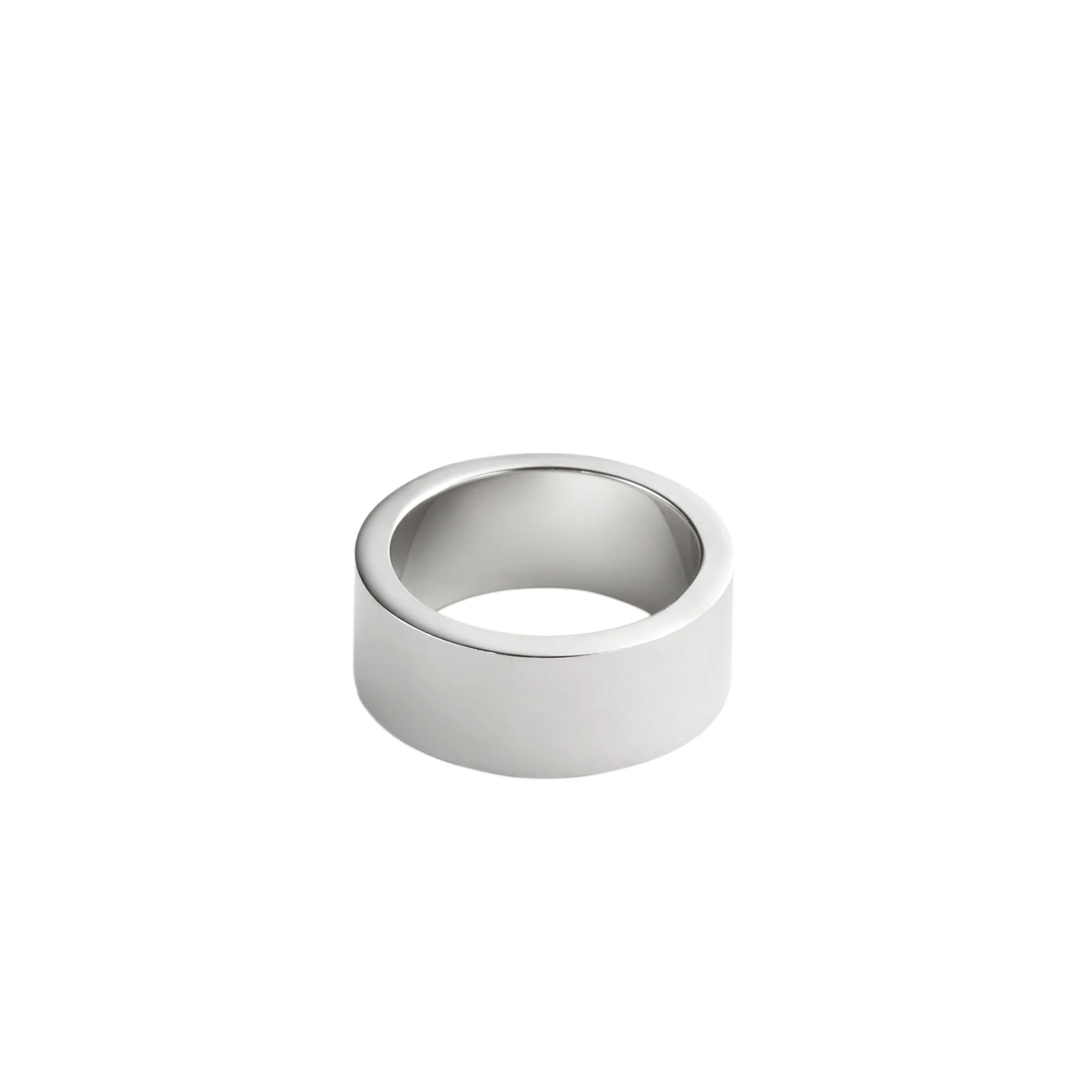MM6 Maison Margiela Minimal Logo 8mm Ring - Image 3