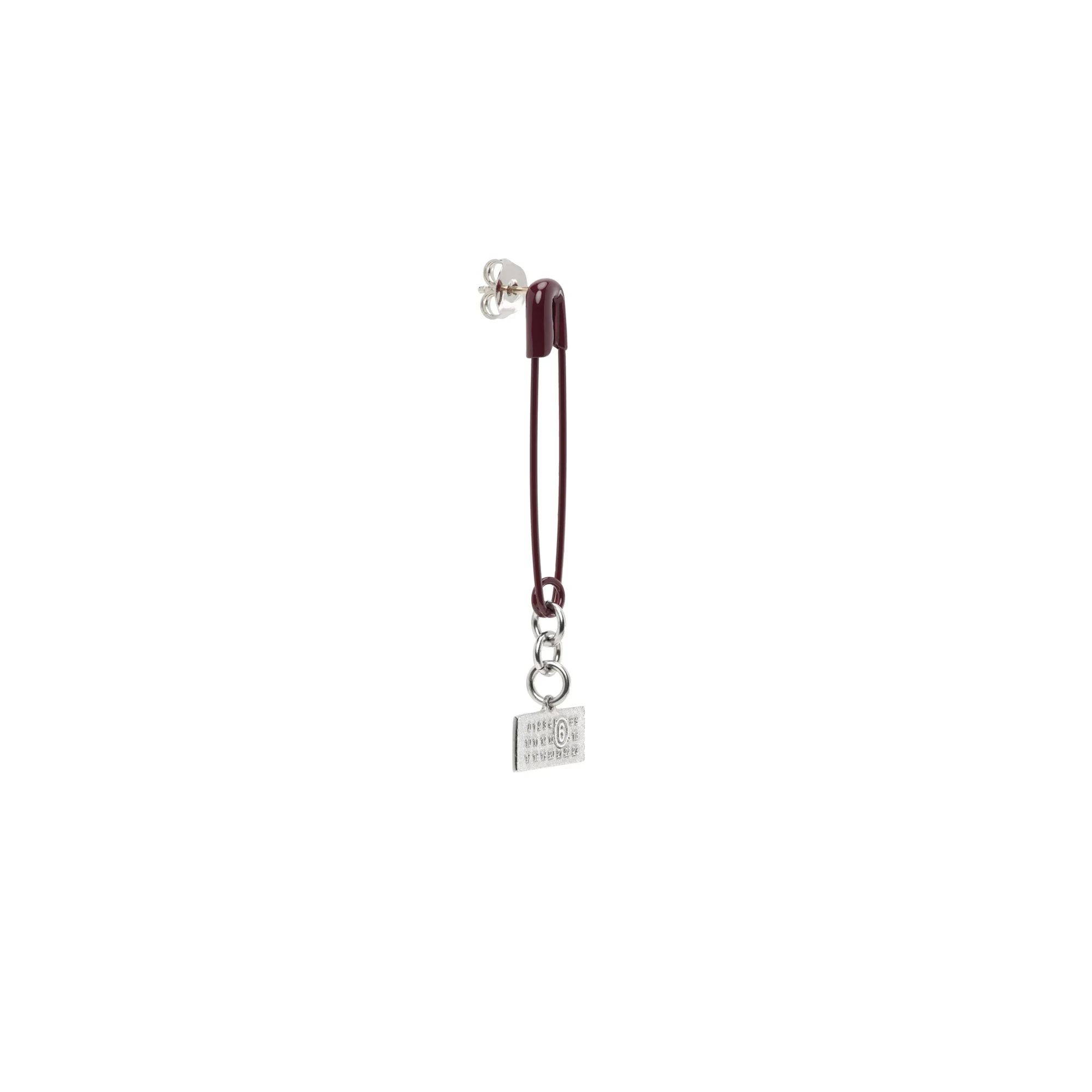 MM6 Maison Margiela Safety Pin Earring - Image 2