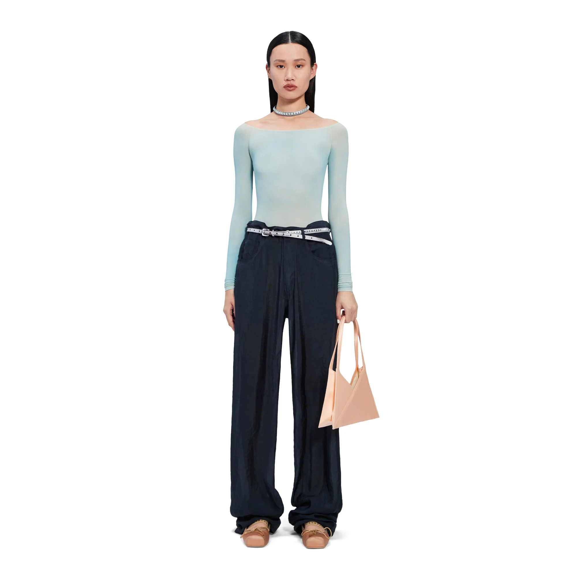 MM6 Maison Margiela Womens 5 Pocket Pants - Image 2