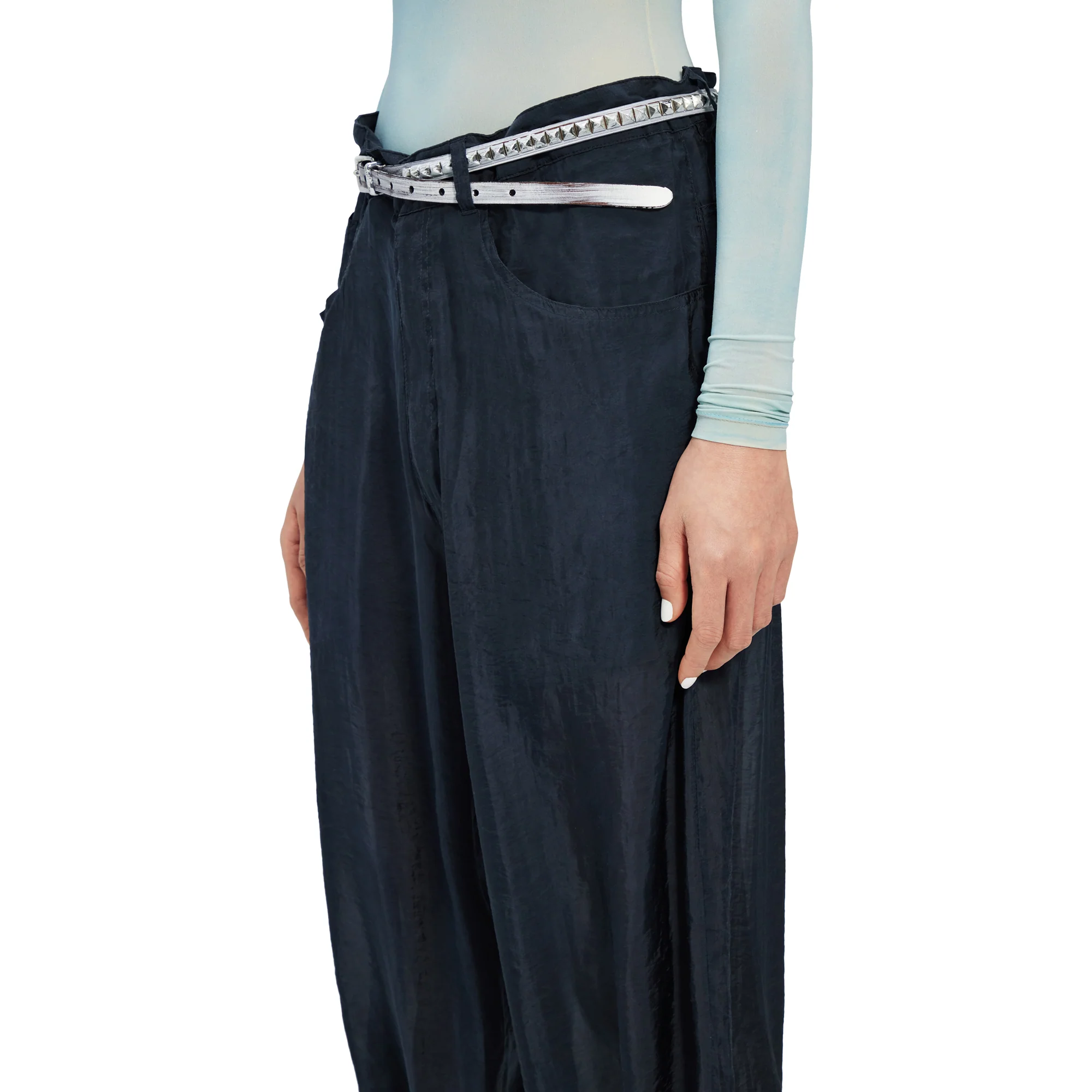MM6 Maison Margiela Womens 5 Pocket Pants - Image 4