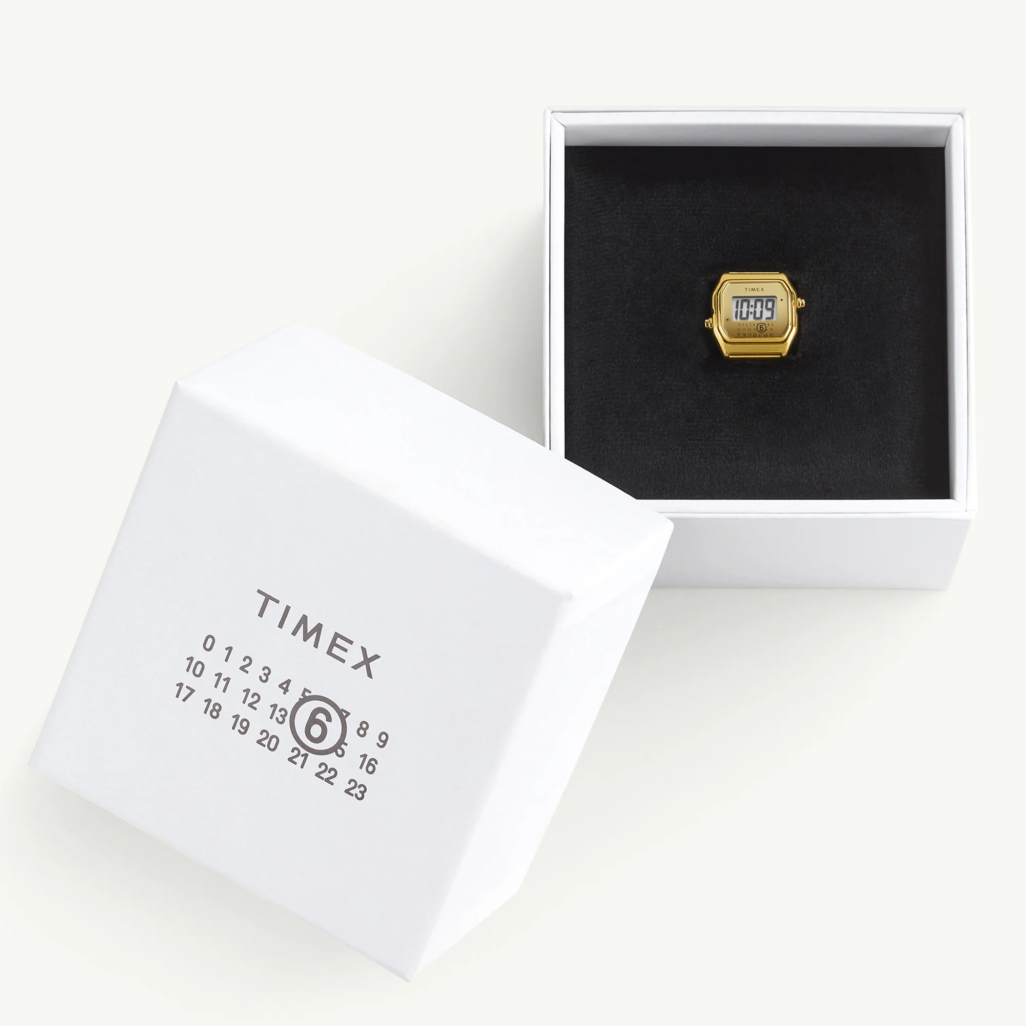 MM6 Maison Margiela x Timex T80 20mm M/L Ring Watch - Image 4