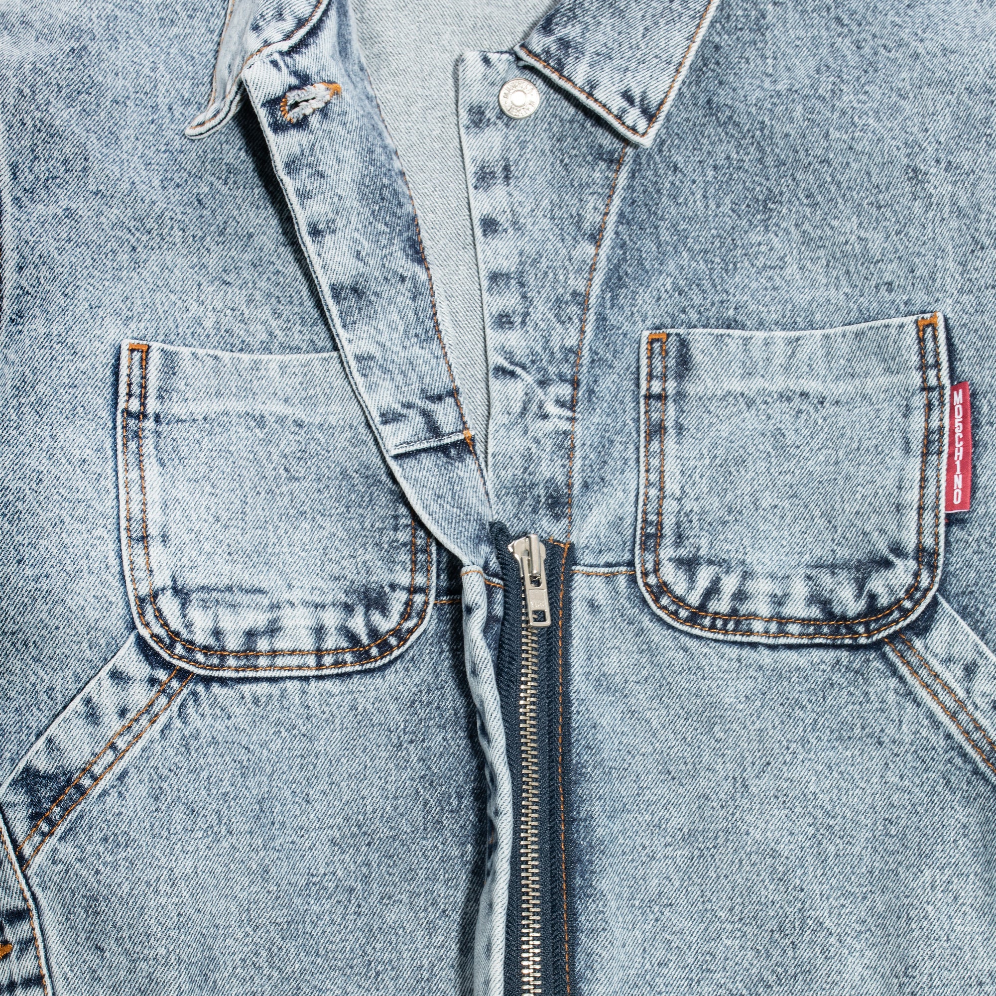 MO5CH1NO JEANS Womens Denim Jacket - Image 3