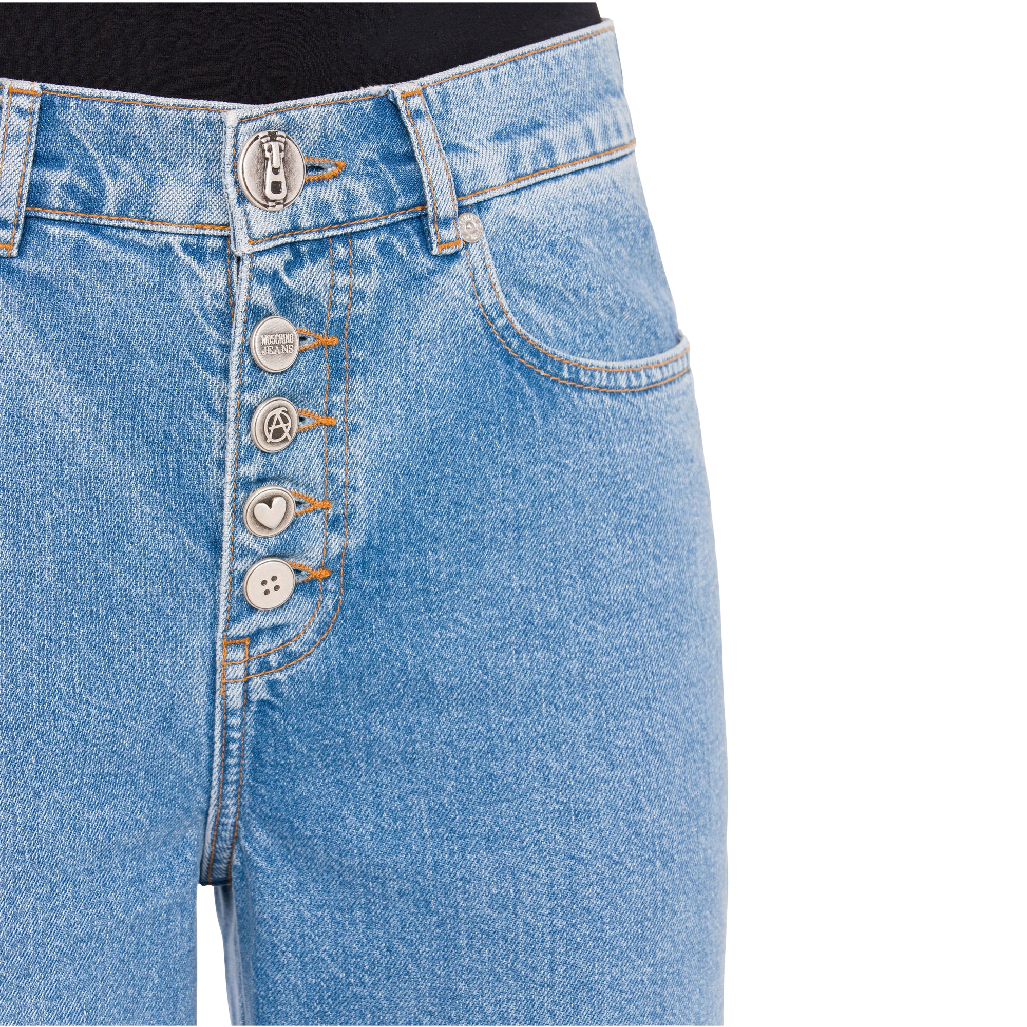 MO5CH1NO JEANS Womens Trousers - Image 4