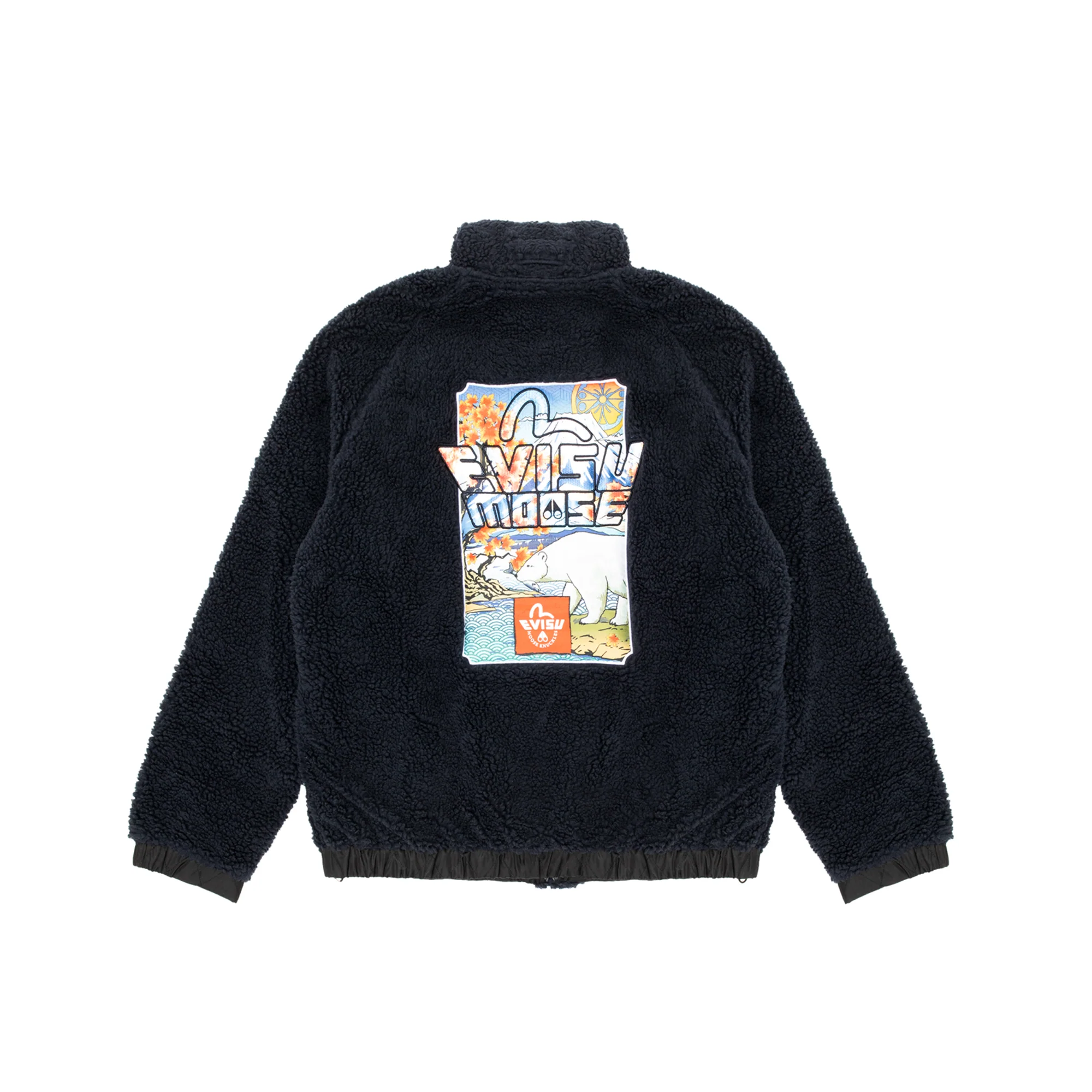 Moose Knuckles x Evisu Mens Fleece Jacket - Image 2