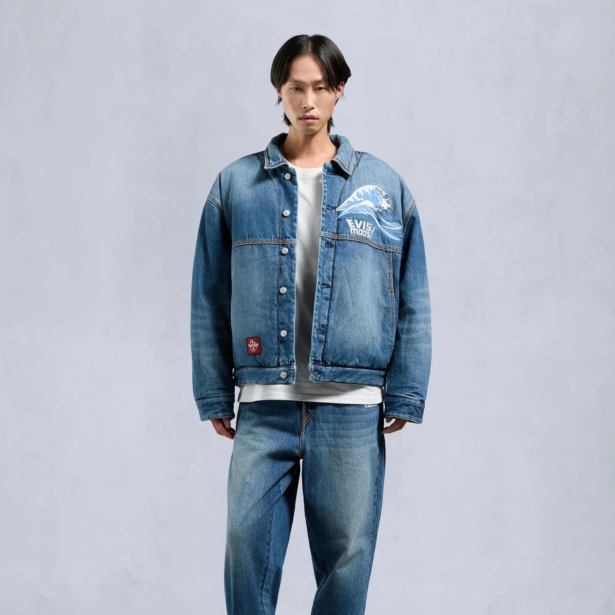 Moose Knuckles x Evisu Mens Padded Jacket - Image 2