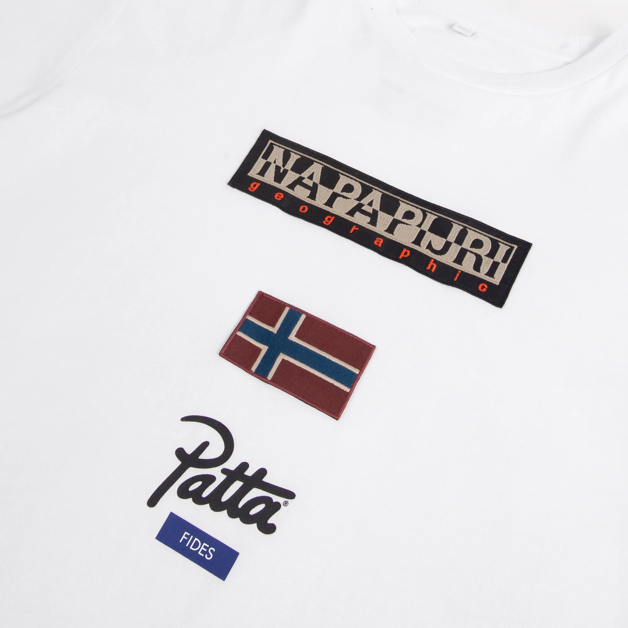 Napa x Patta S-Patta Long Sleeve 'Bright White' - Image 4