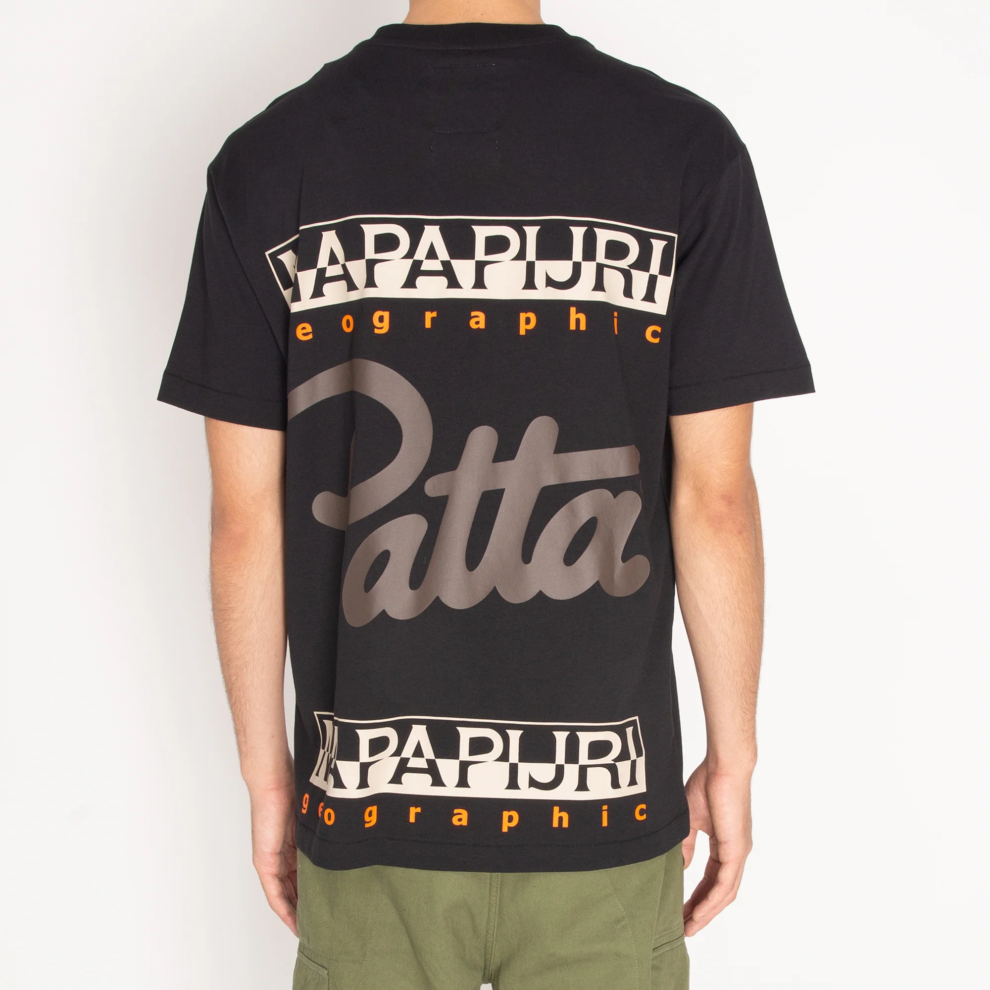 Napa x Patta S-Patta Short Sleeve 'Black' - Image 3