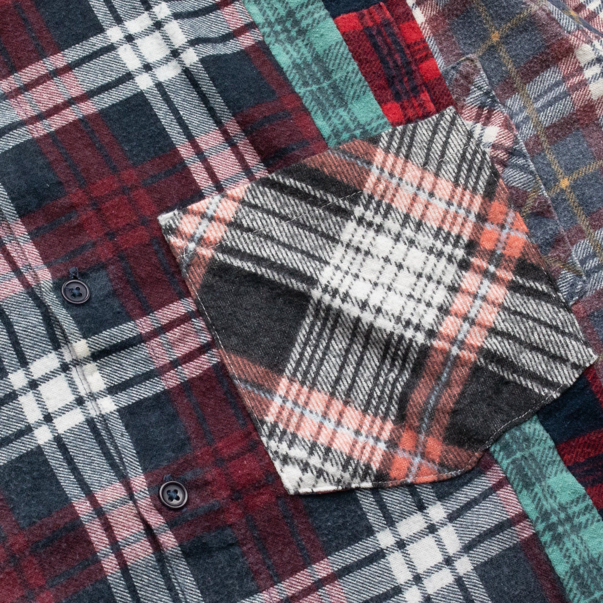 Needles Mens 7 Cuts Flannel Shirt - Image 3