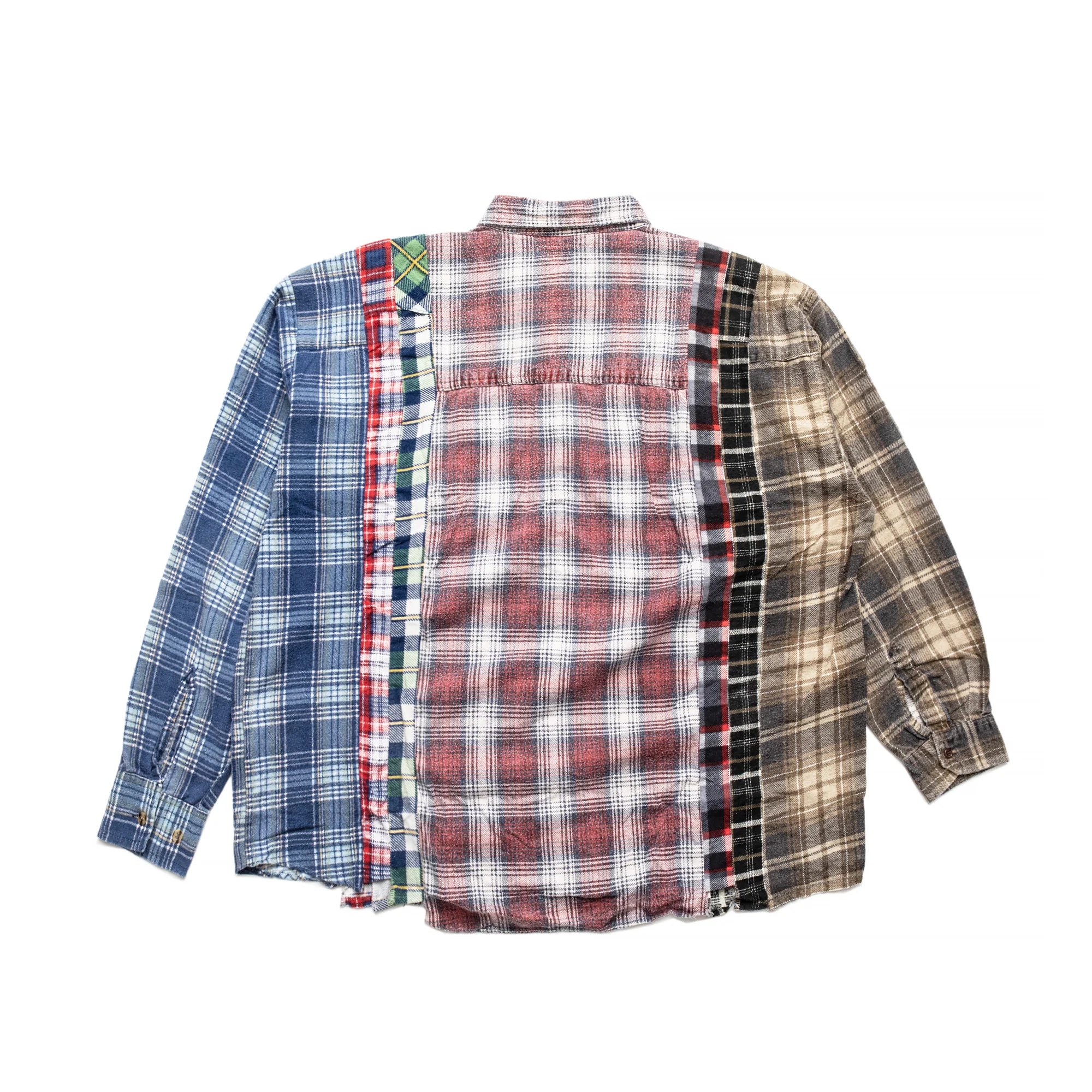 Needles Mens 7 Cuts Wide Flannel Shirt - Image 2