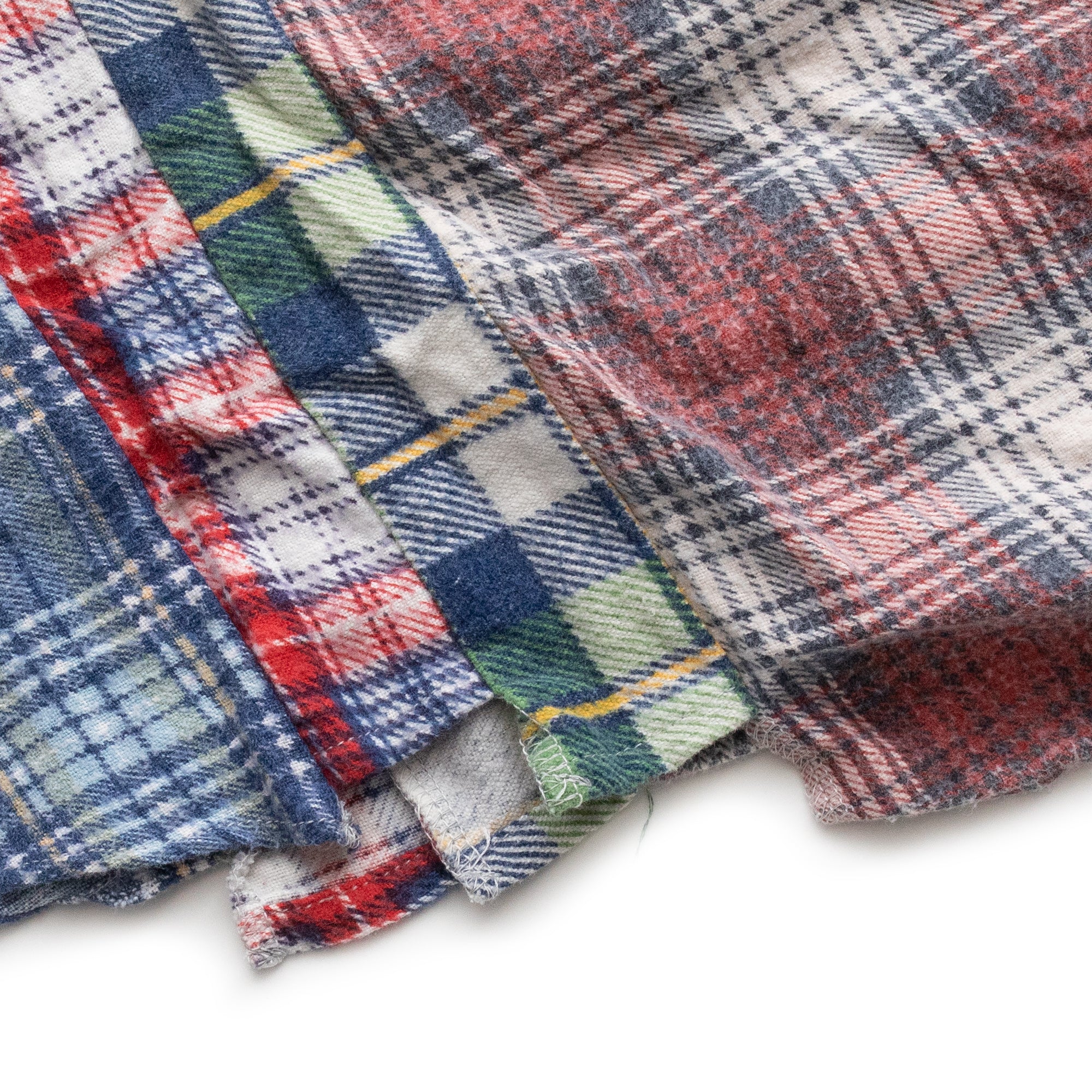 Needles Mens 7 Cuts Wide Flannel Shirt - Image 4