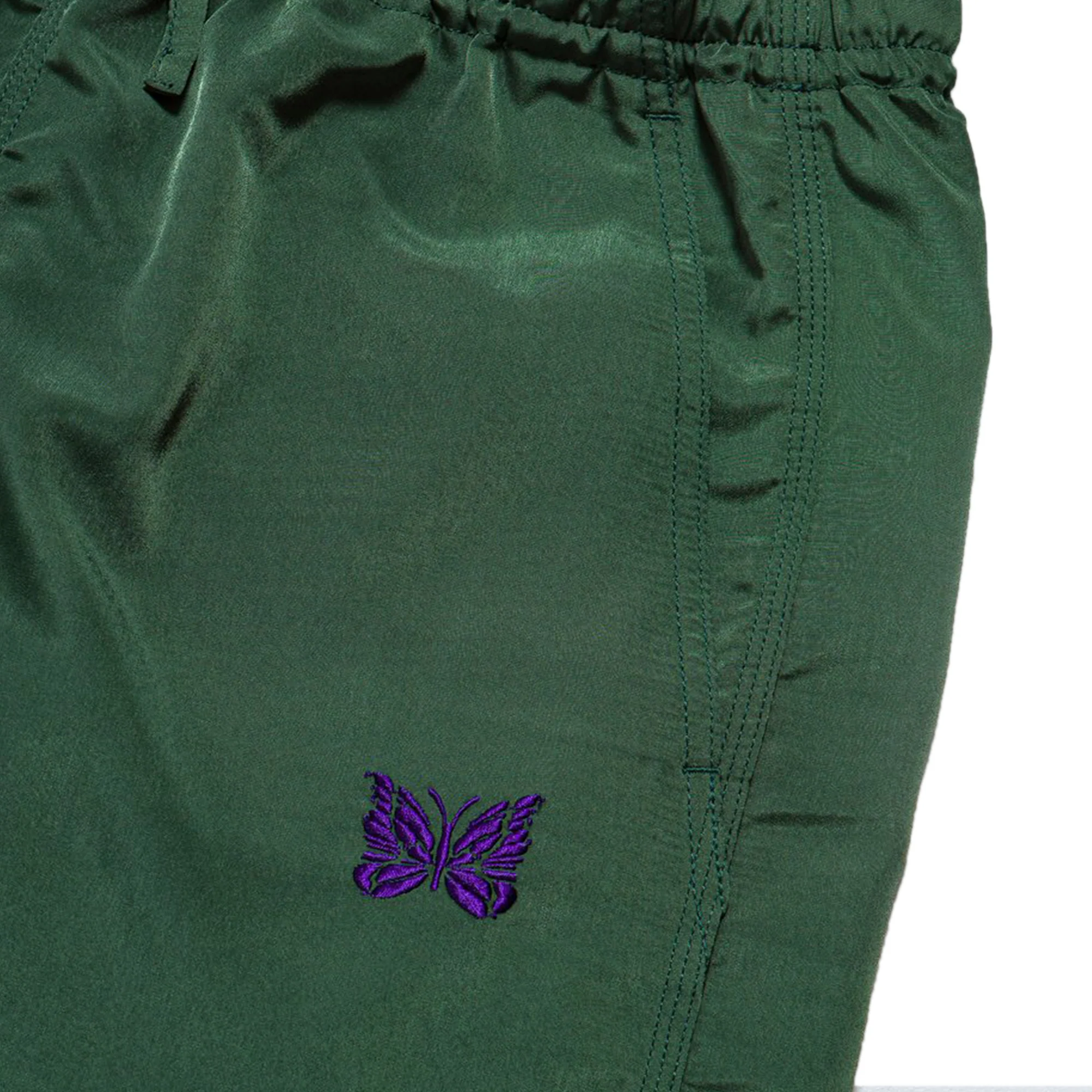 Needles Mens 'Green' Basketball Shorts - Image 3