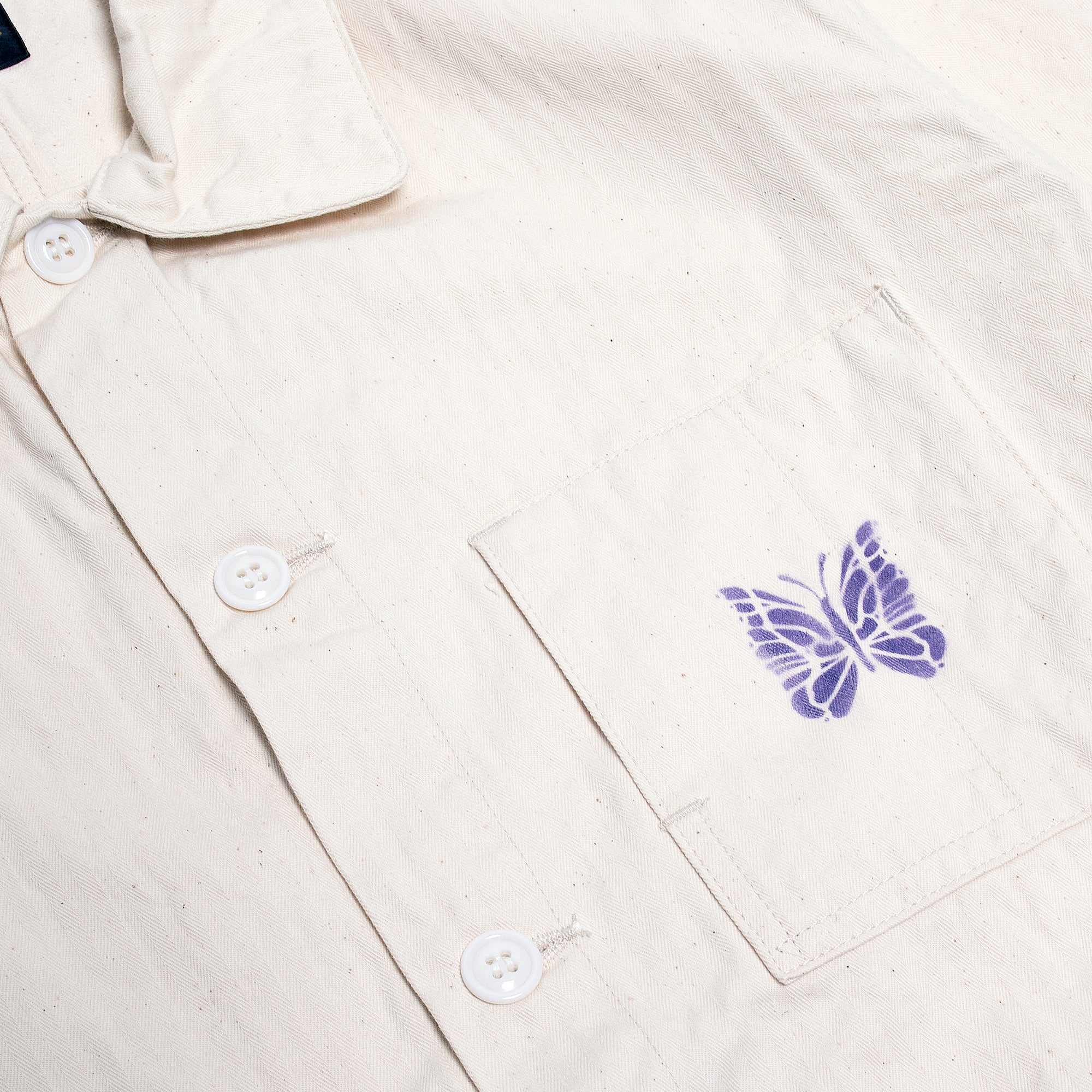 Needles Mens D.N Coverall Shirt - Image 3