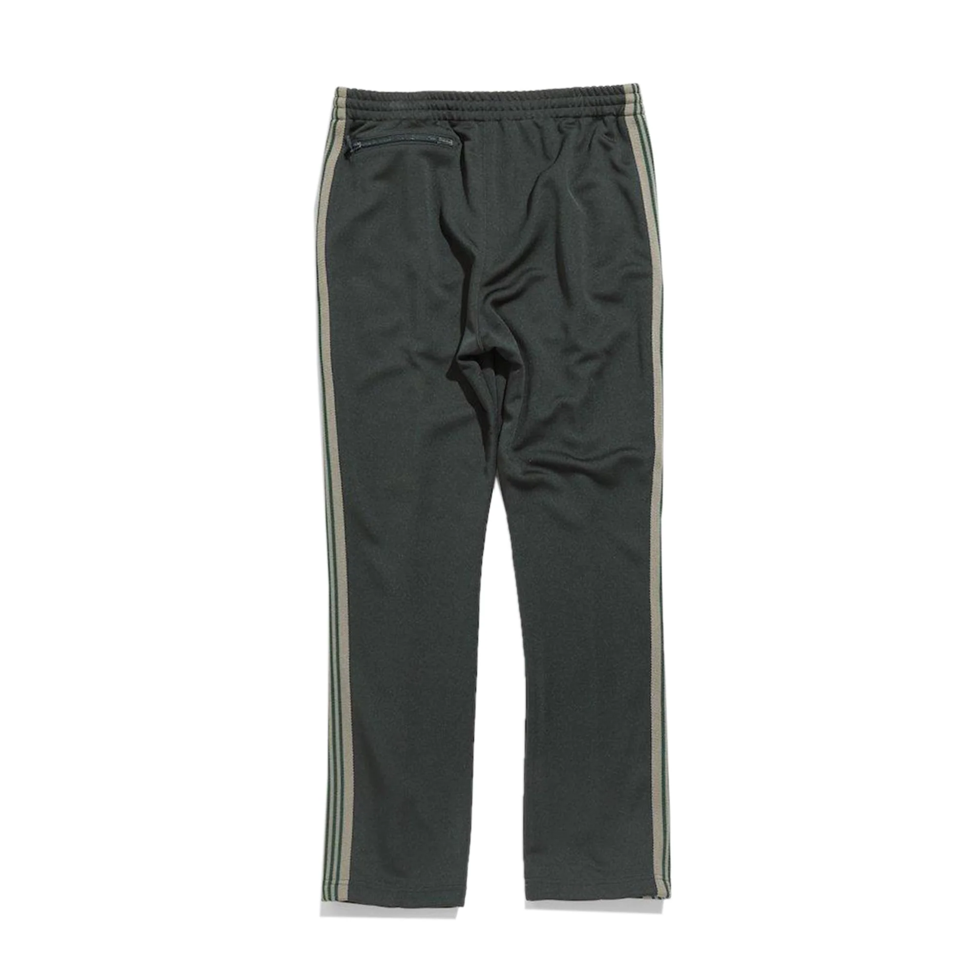 Needles Mens Narrow Track Pants 'Dk.Green' - Image 2
