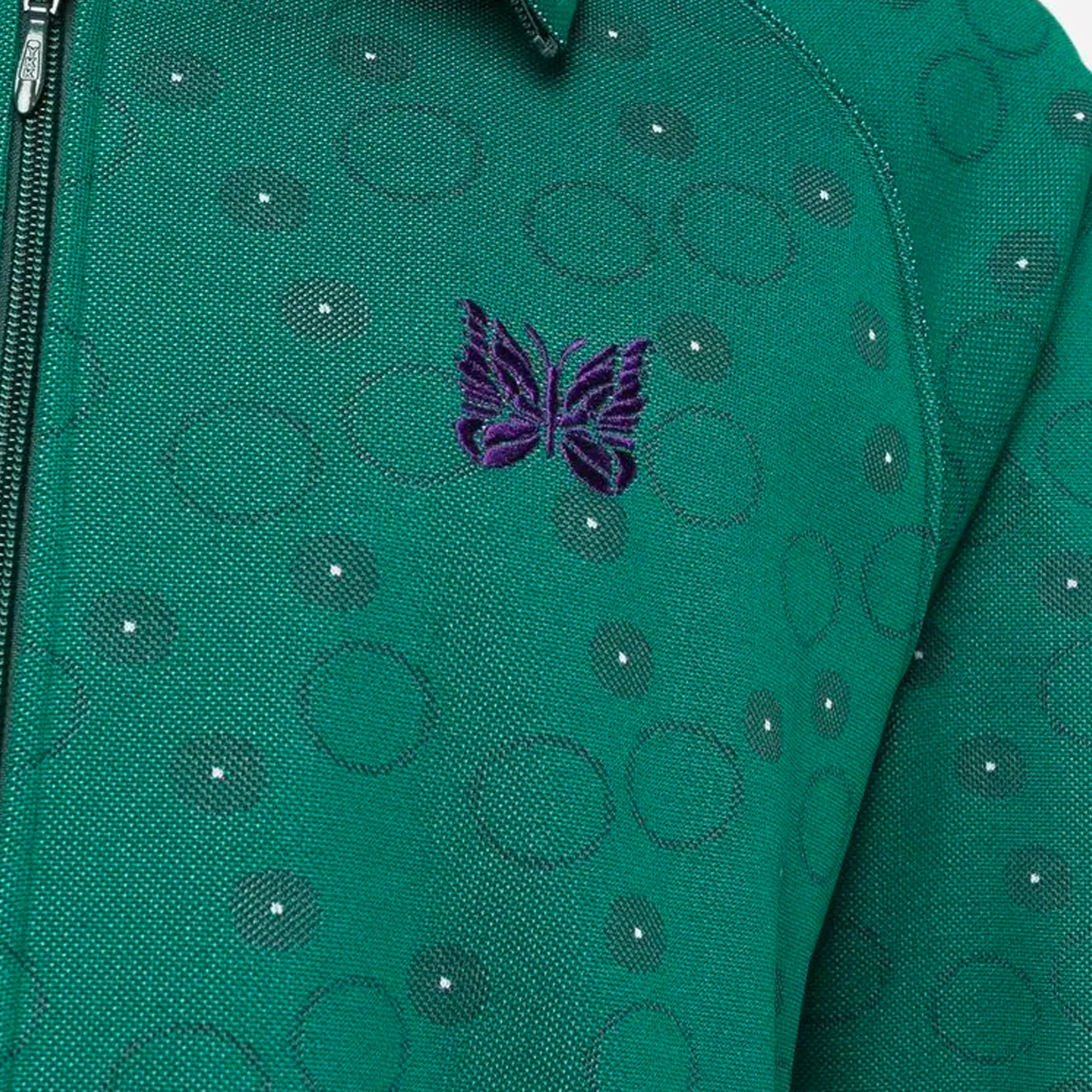 Needles Mens Poly Jacquard Track Jacket - Image 2