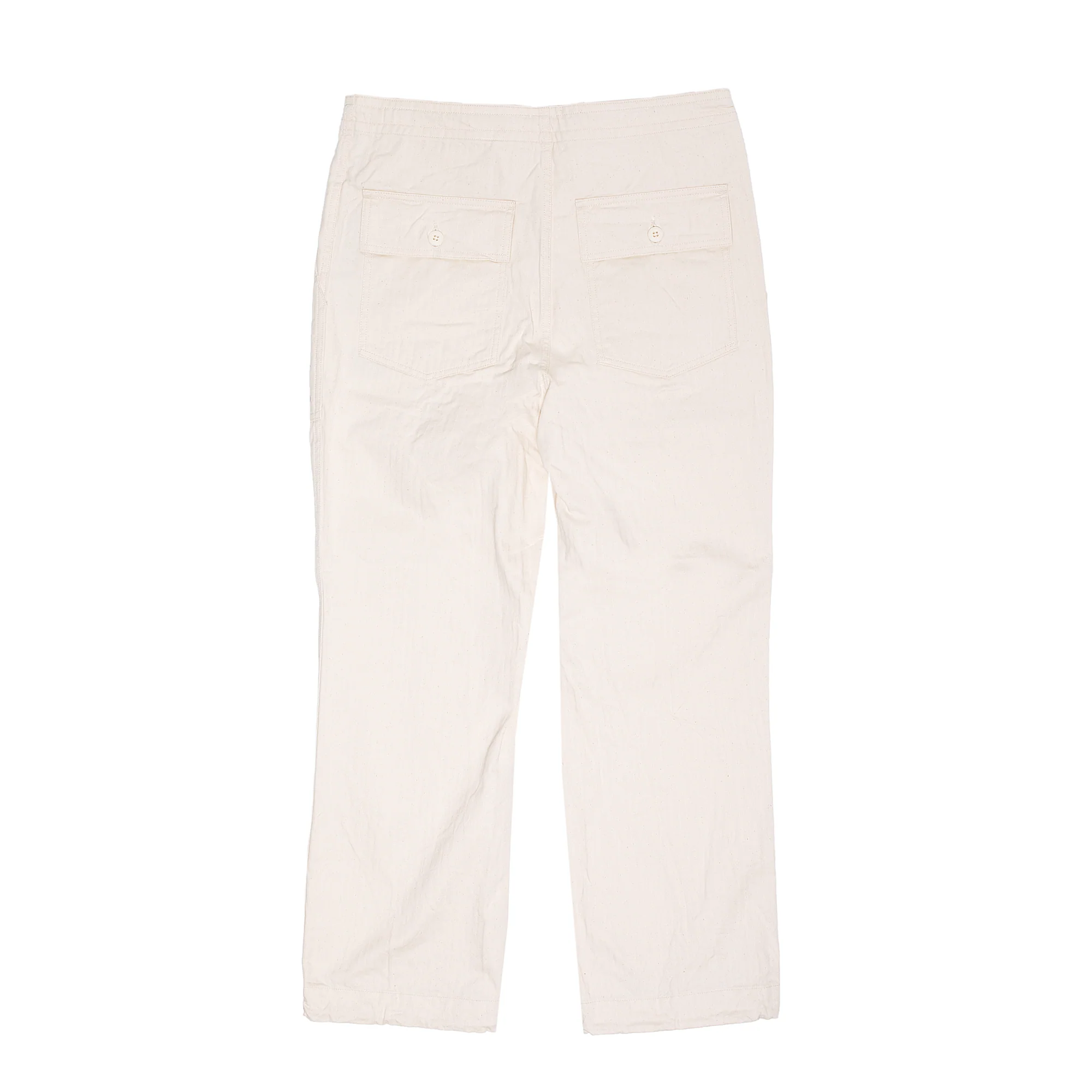 Needles Mens String 'Off White' Fatigue Pants - Image 2